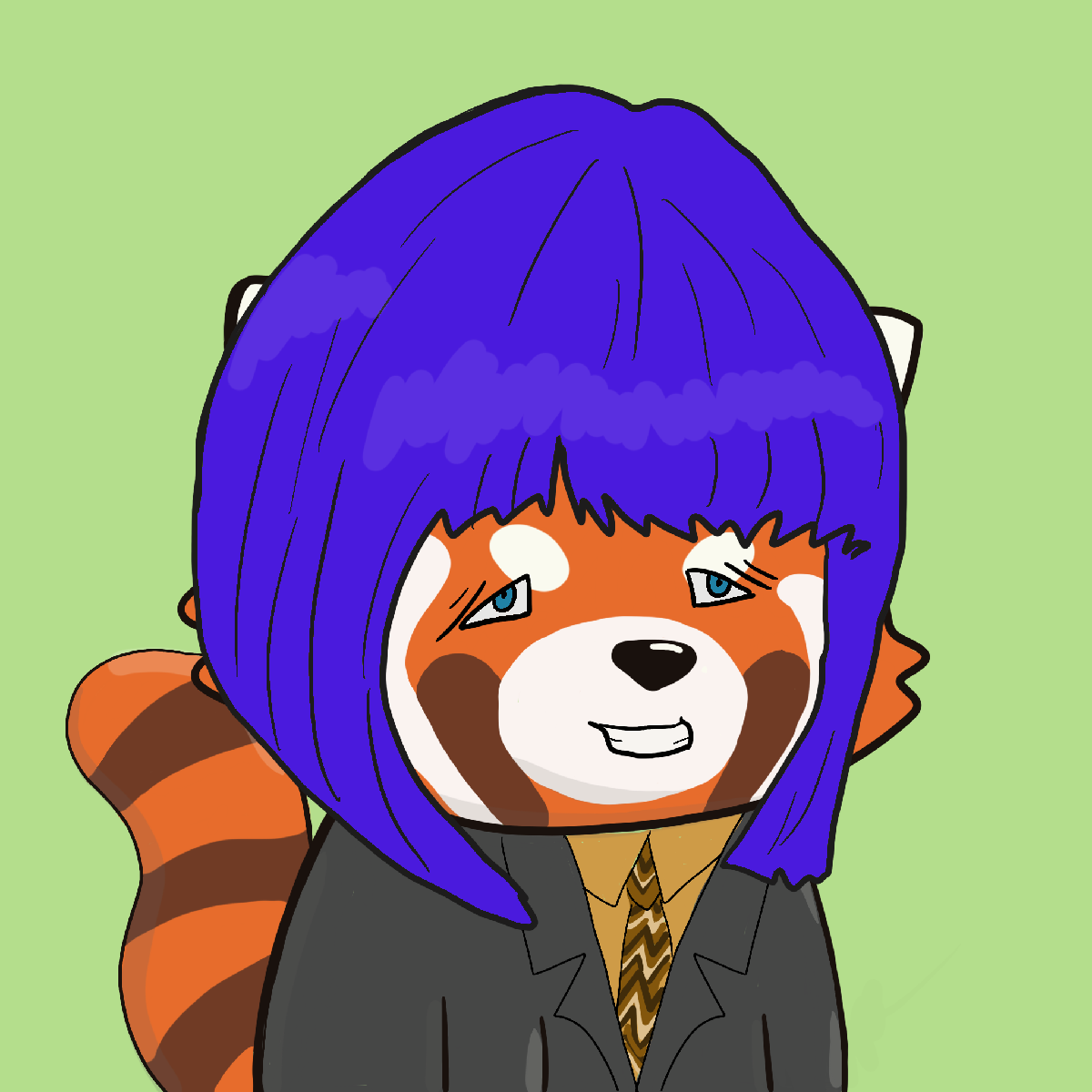 Okay Red Panda #6577