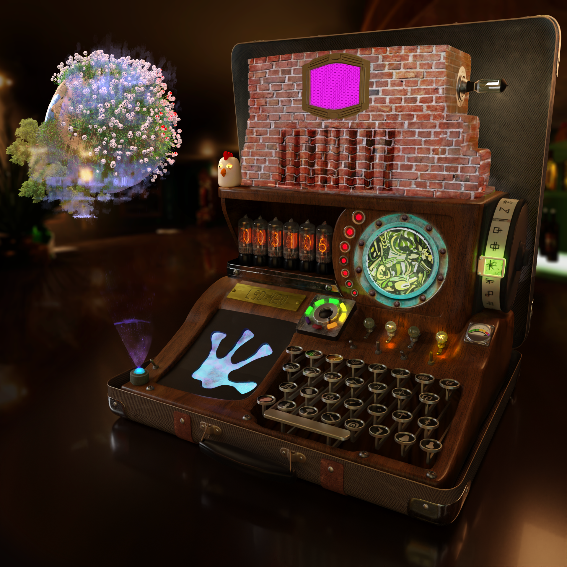 Land Synthesis Device #3106