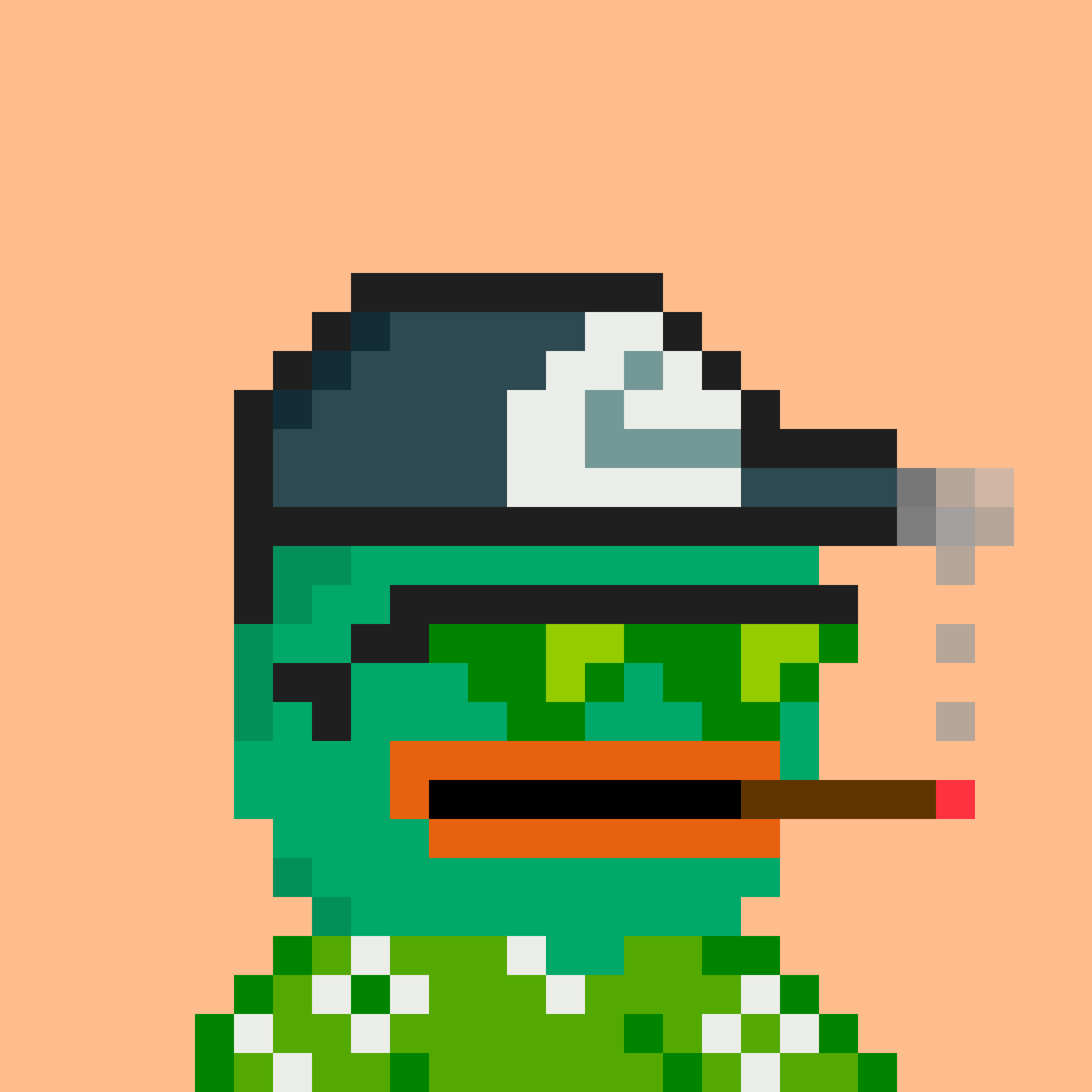 Rare Pixel Pepe #1518