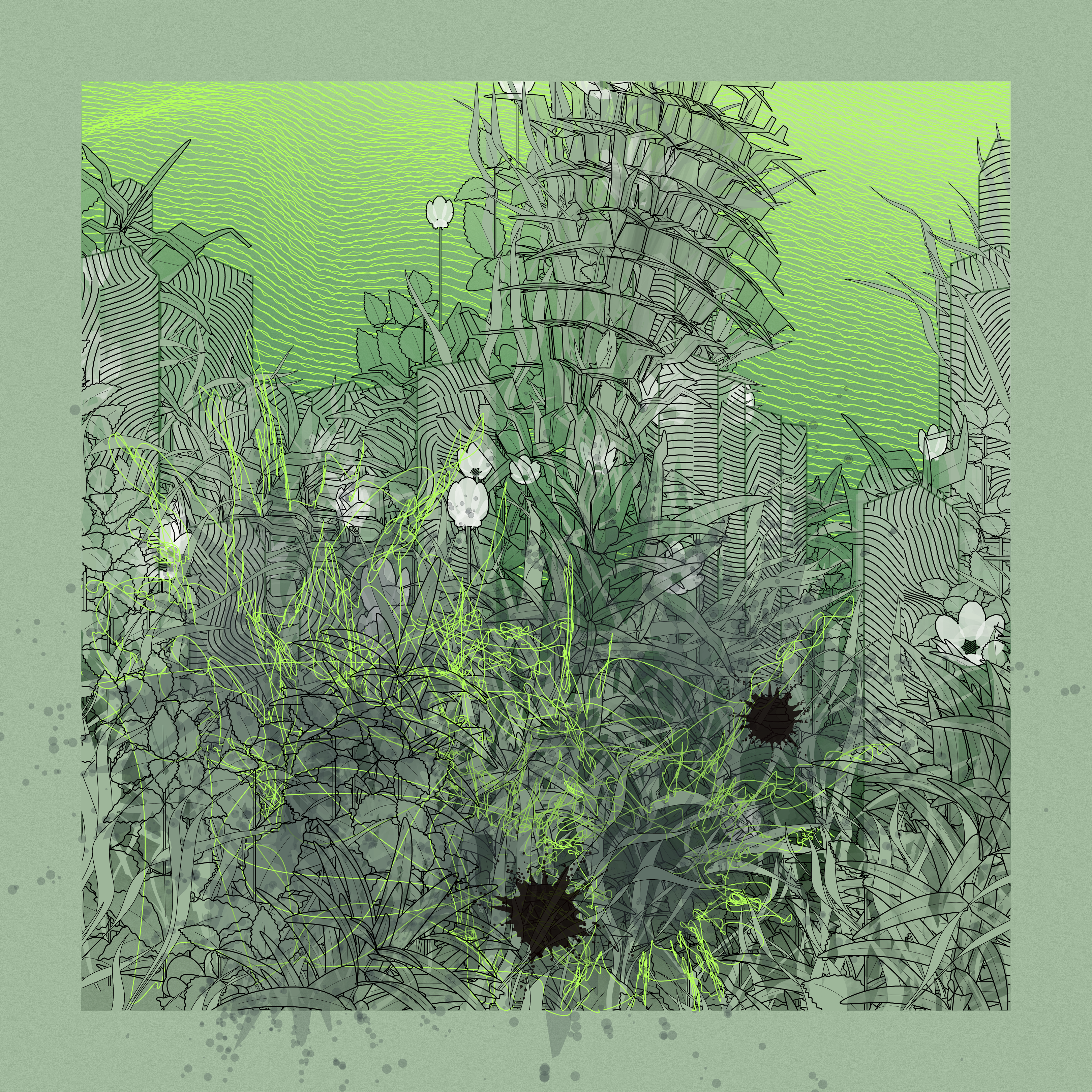 Landscape with Carbon Capture #3543