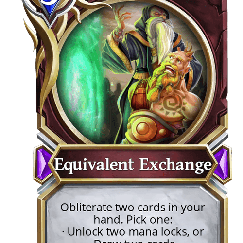 Equivalent Exchange ID #21323303