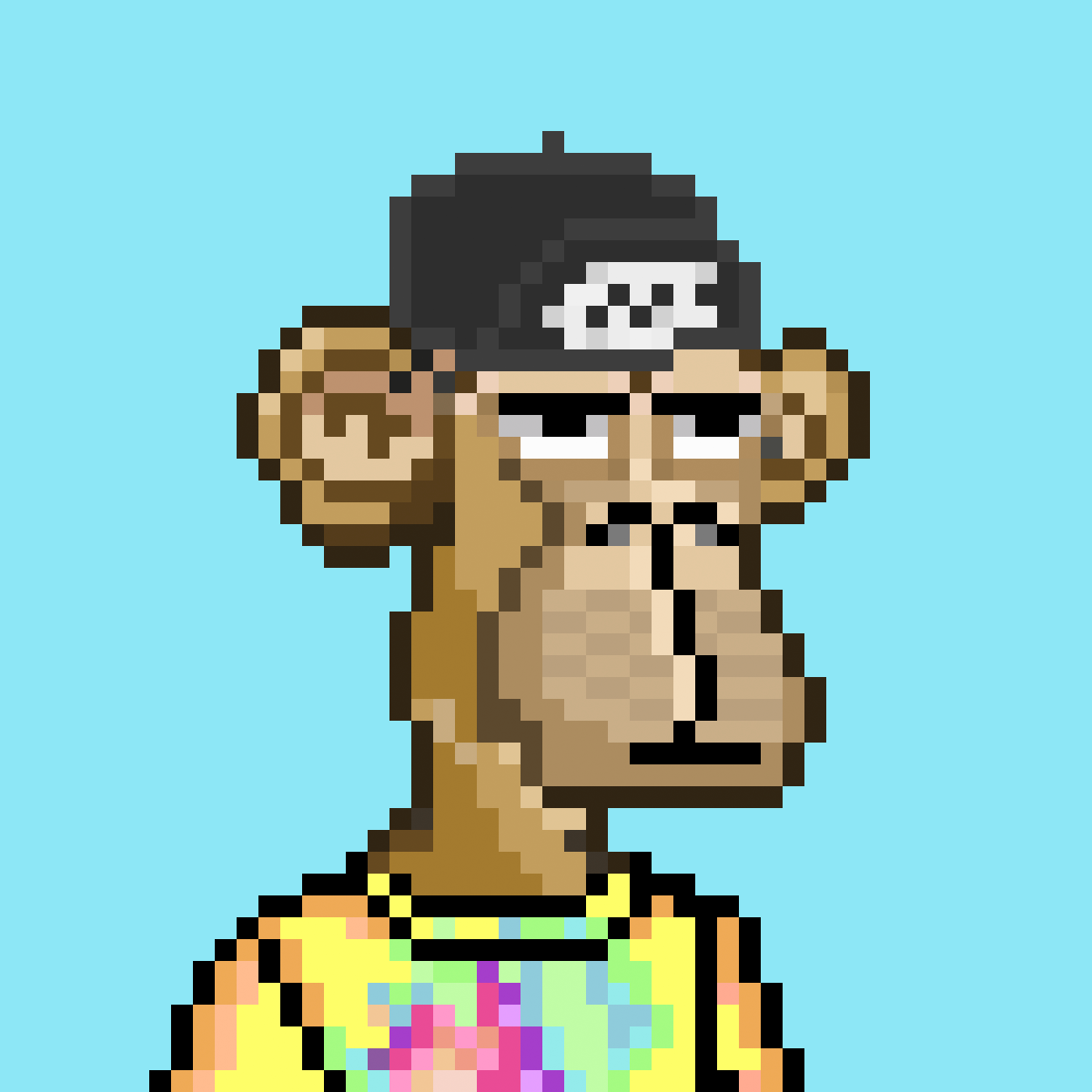 The Pixelated Apes  #4836