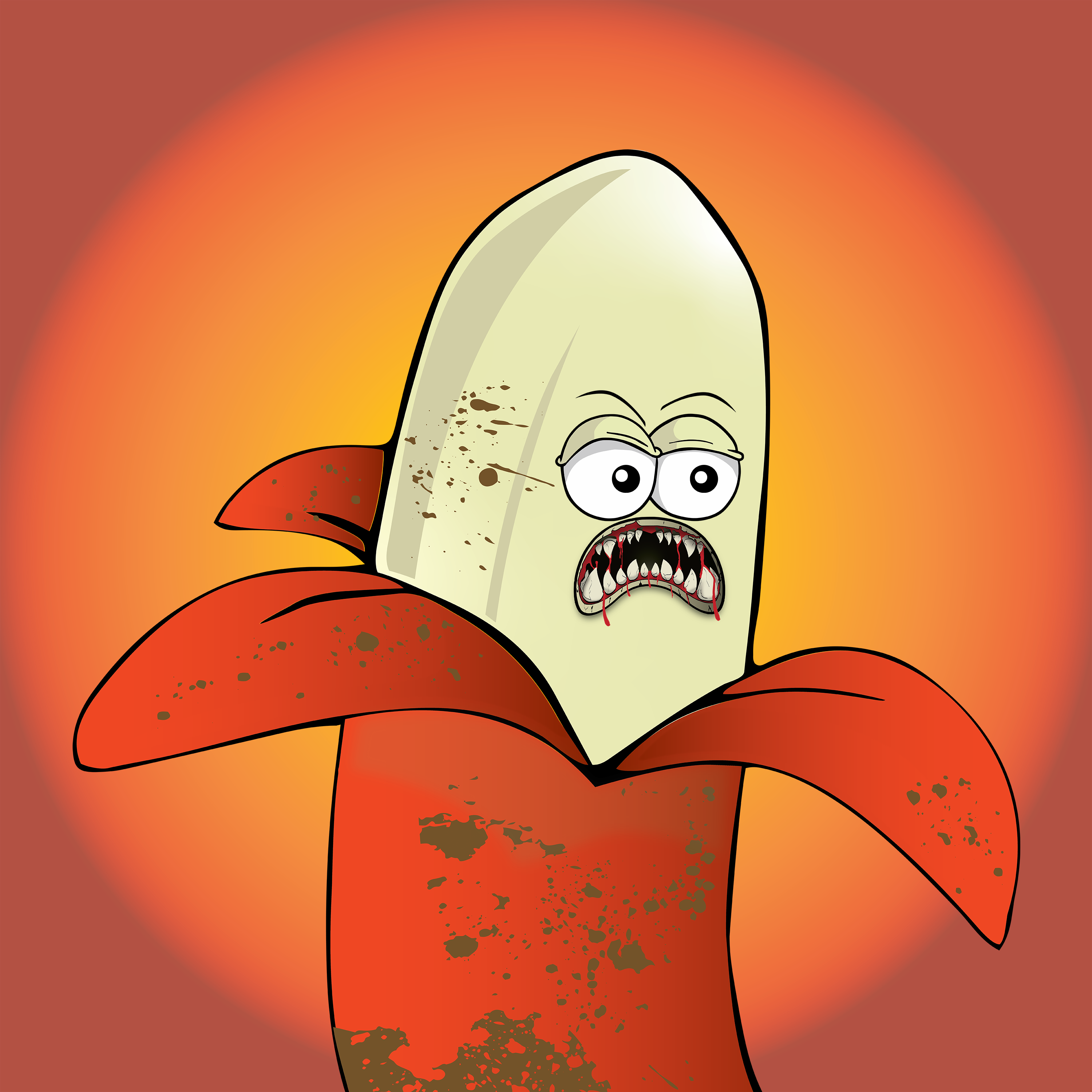 Zombie Banana Bunch #6342