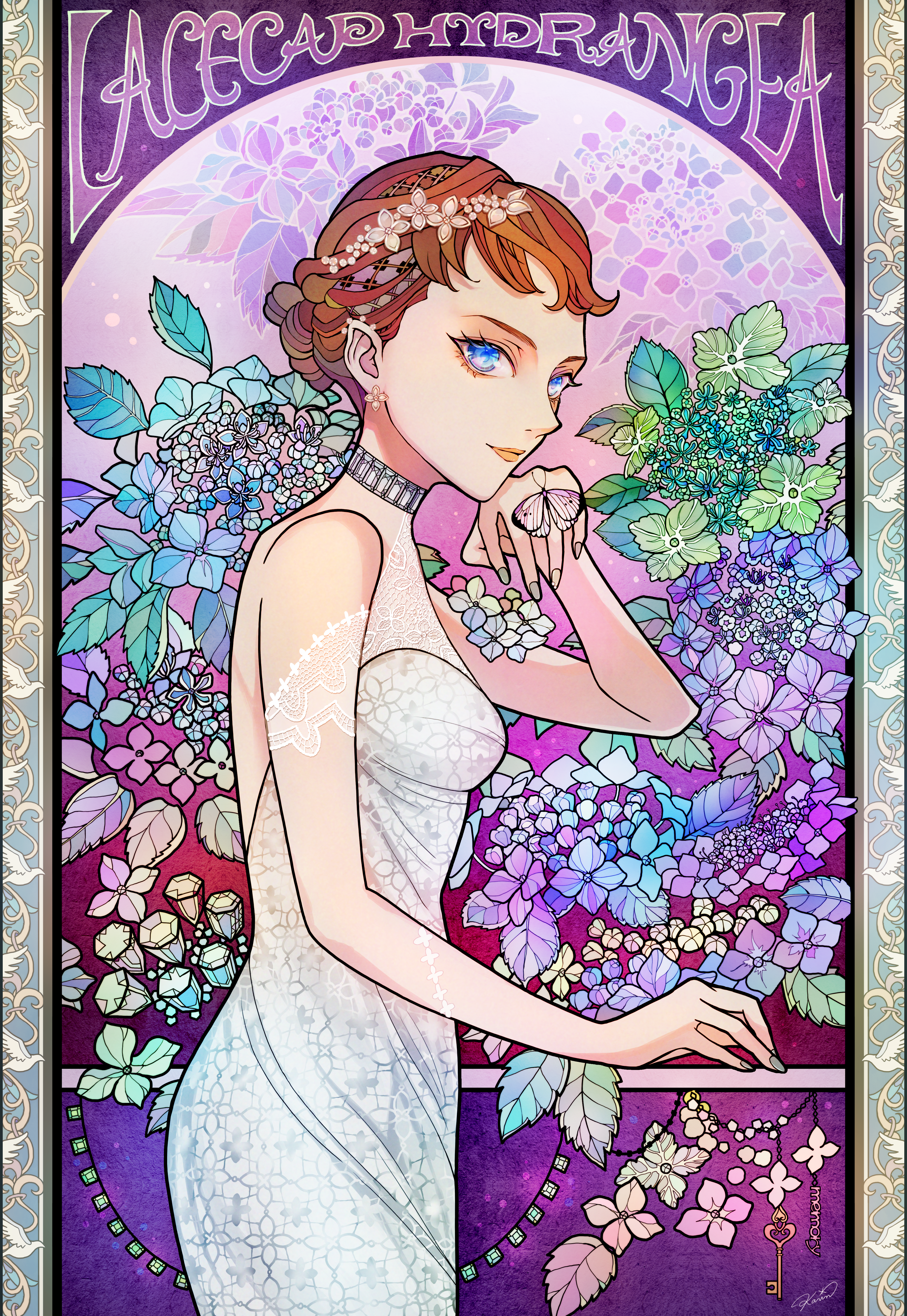 lacecap hydrangea