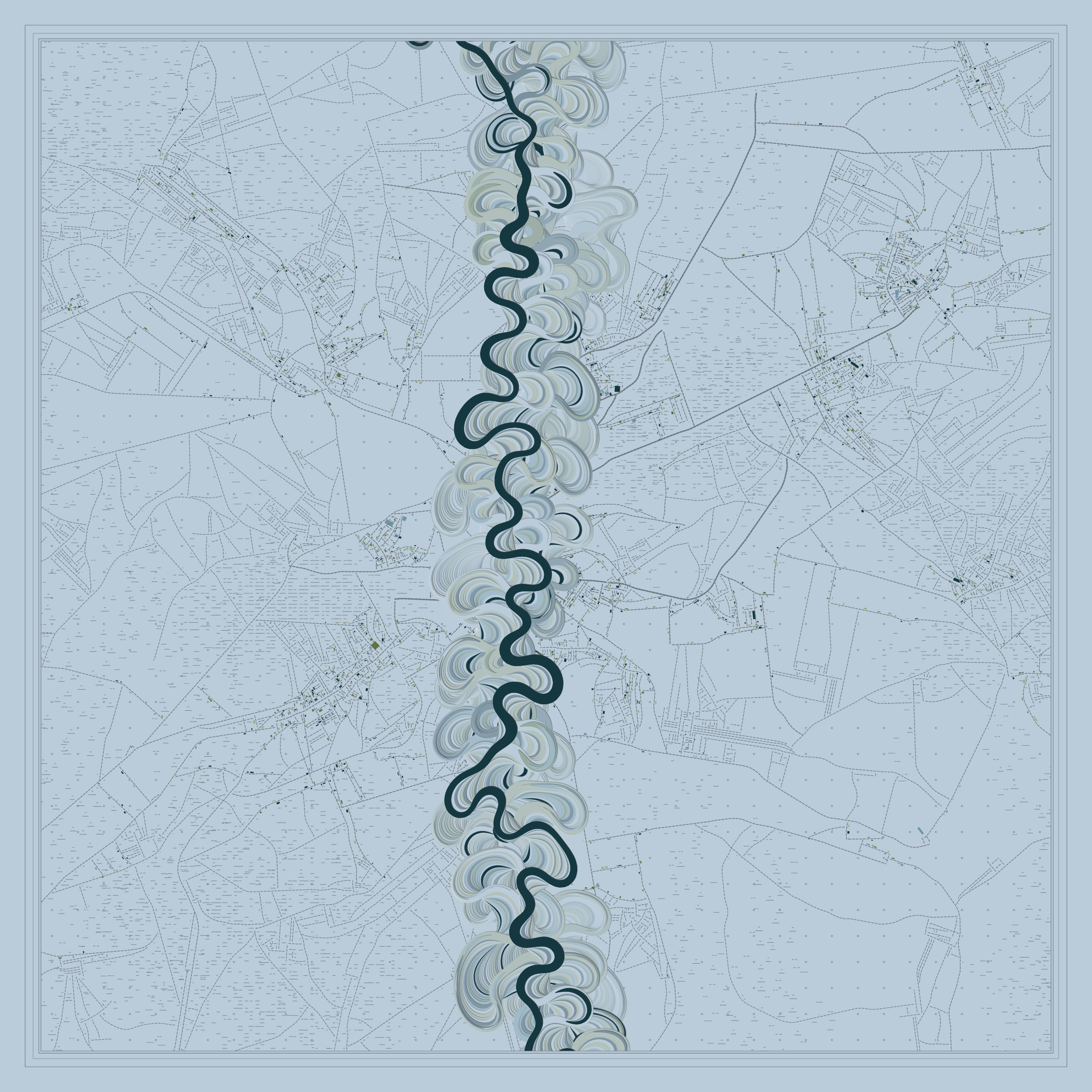 Ancient Courses of Fictional Rivers #75