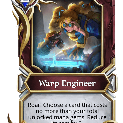 Warp Engineer ID #16908552
