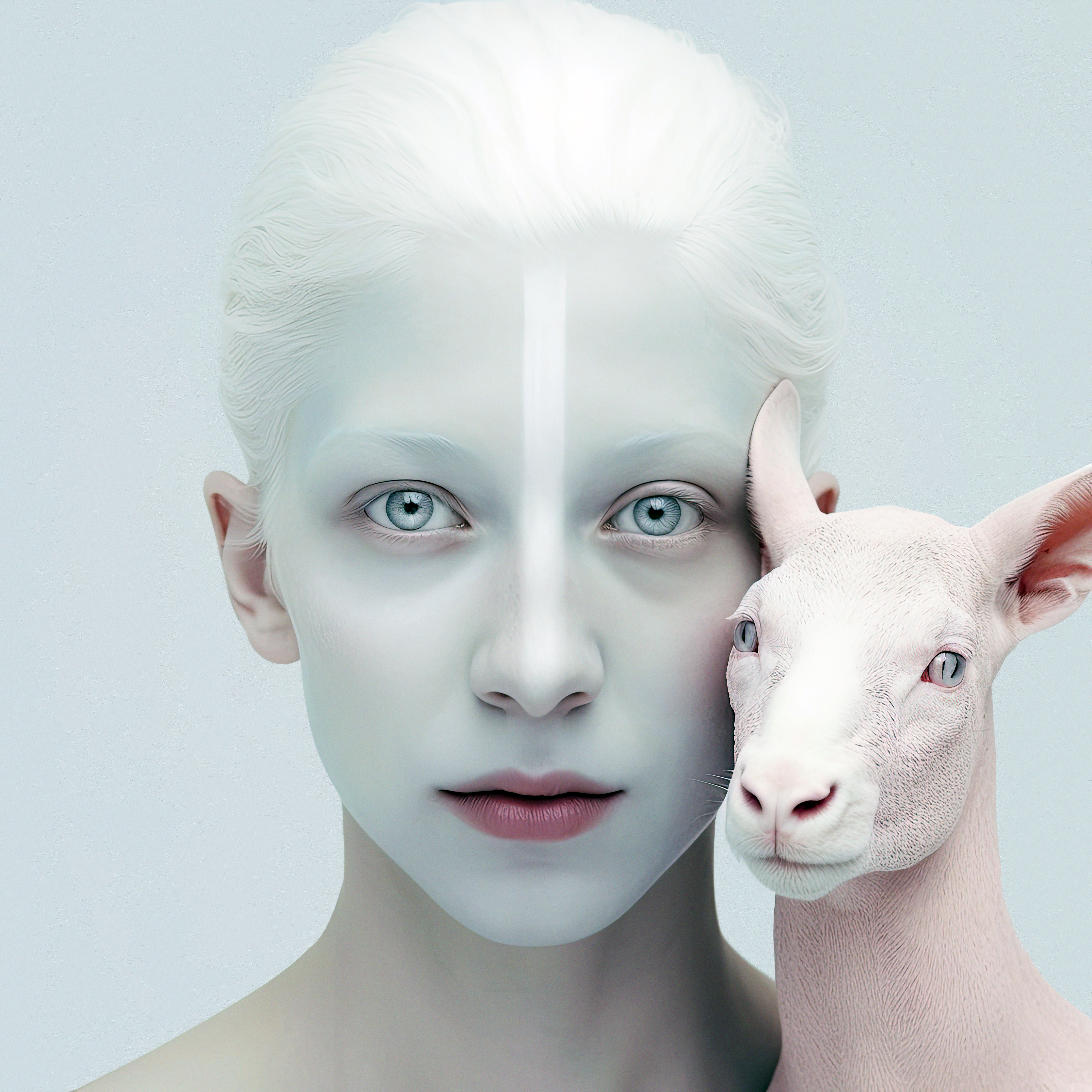A Ghost and Her Four-Legged Muse