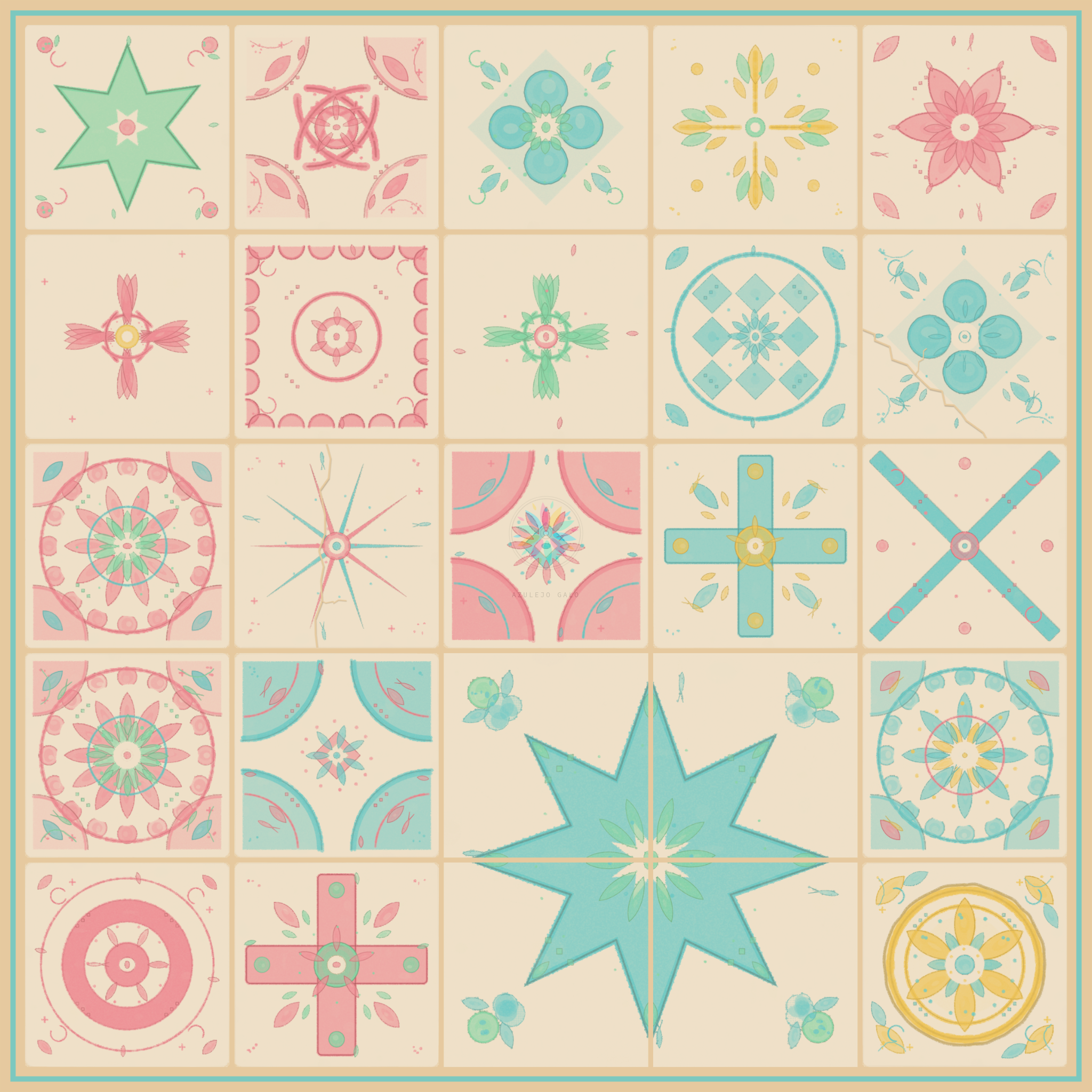 Azulejo Galo by Bryan Brinkman #158