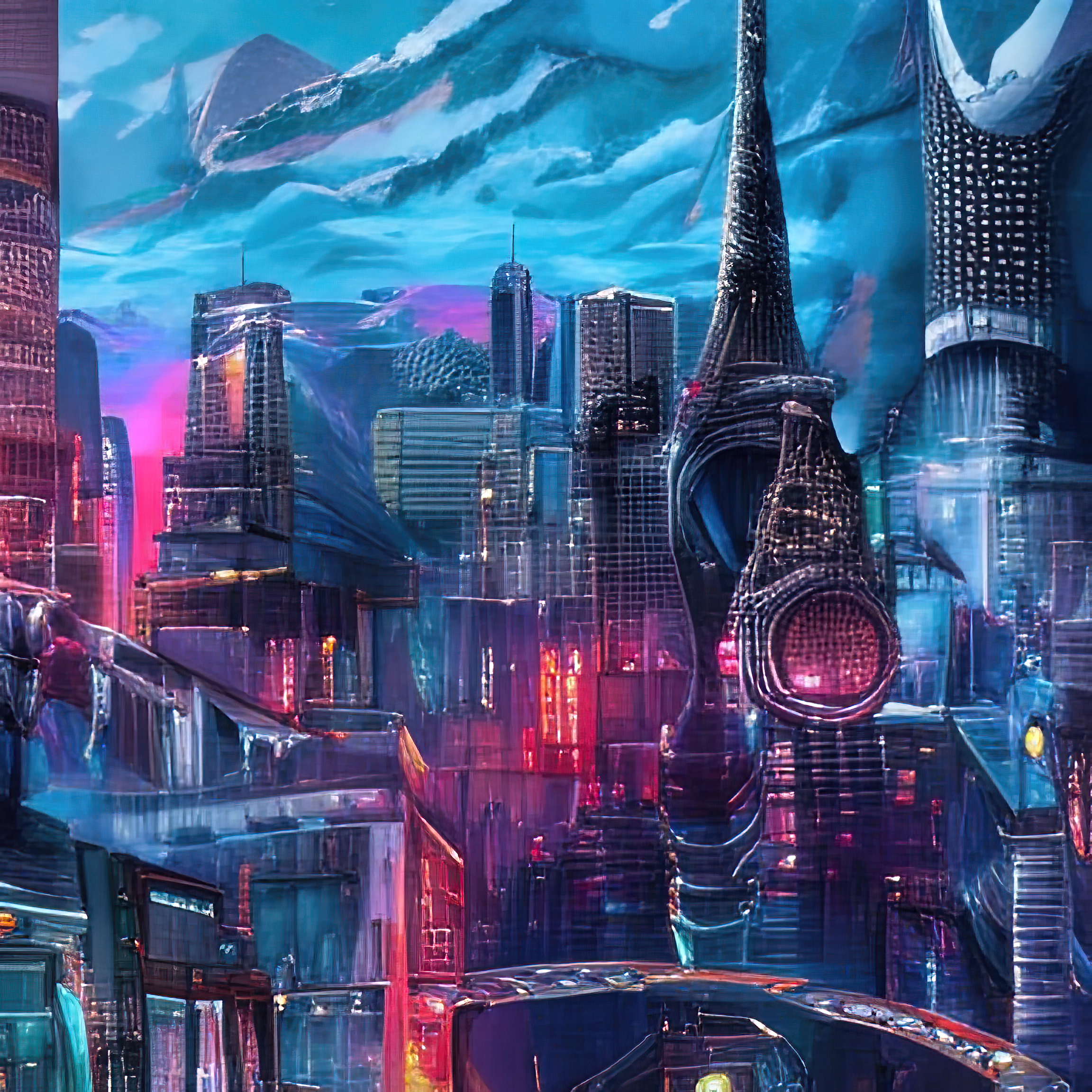cyber city sunset 1250119522