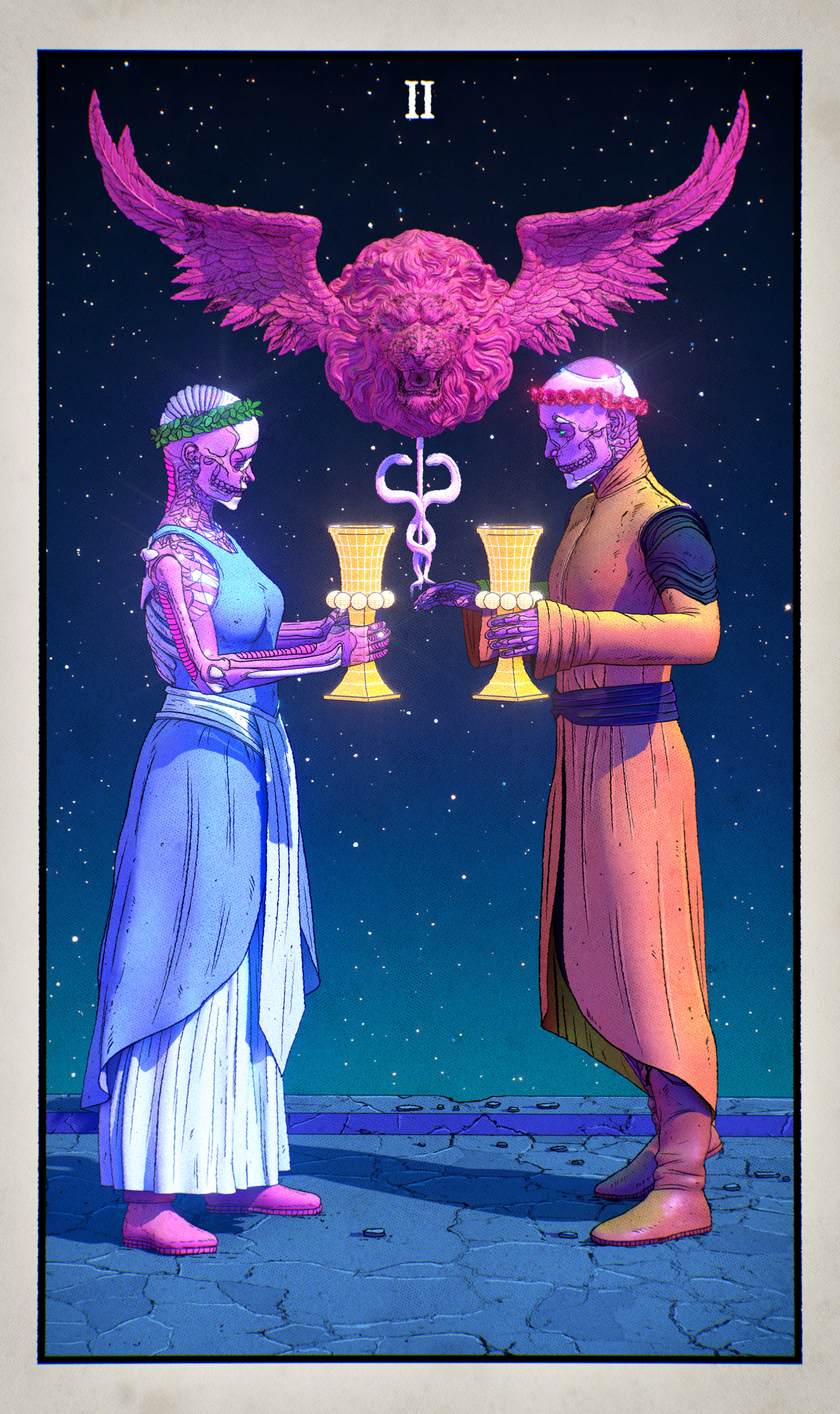 2 of Cups — Master