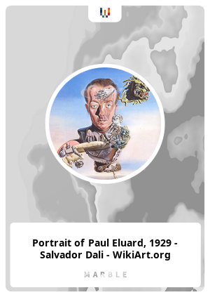 Portrait of Paul Eluard, 1929 - Salvador Dali - WikiArt.org