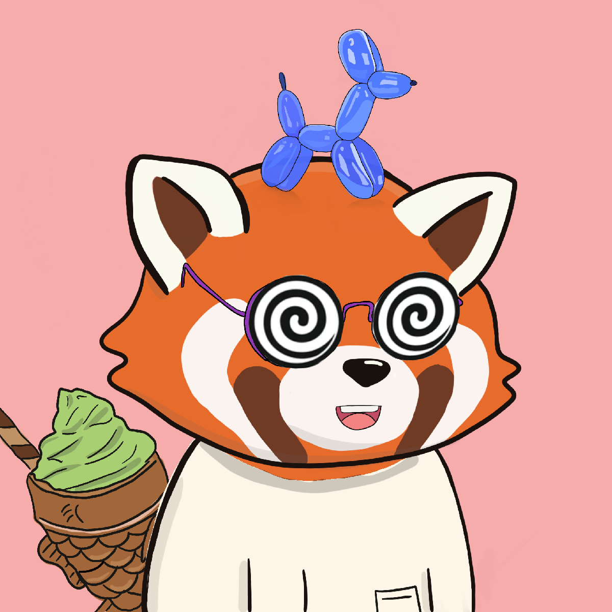 Okay Red Panda #7433