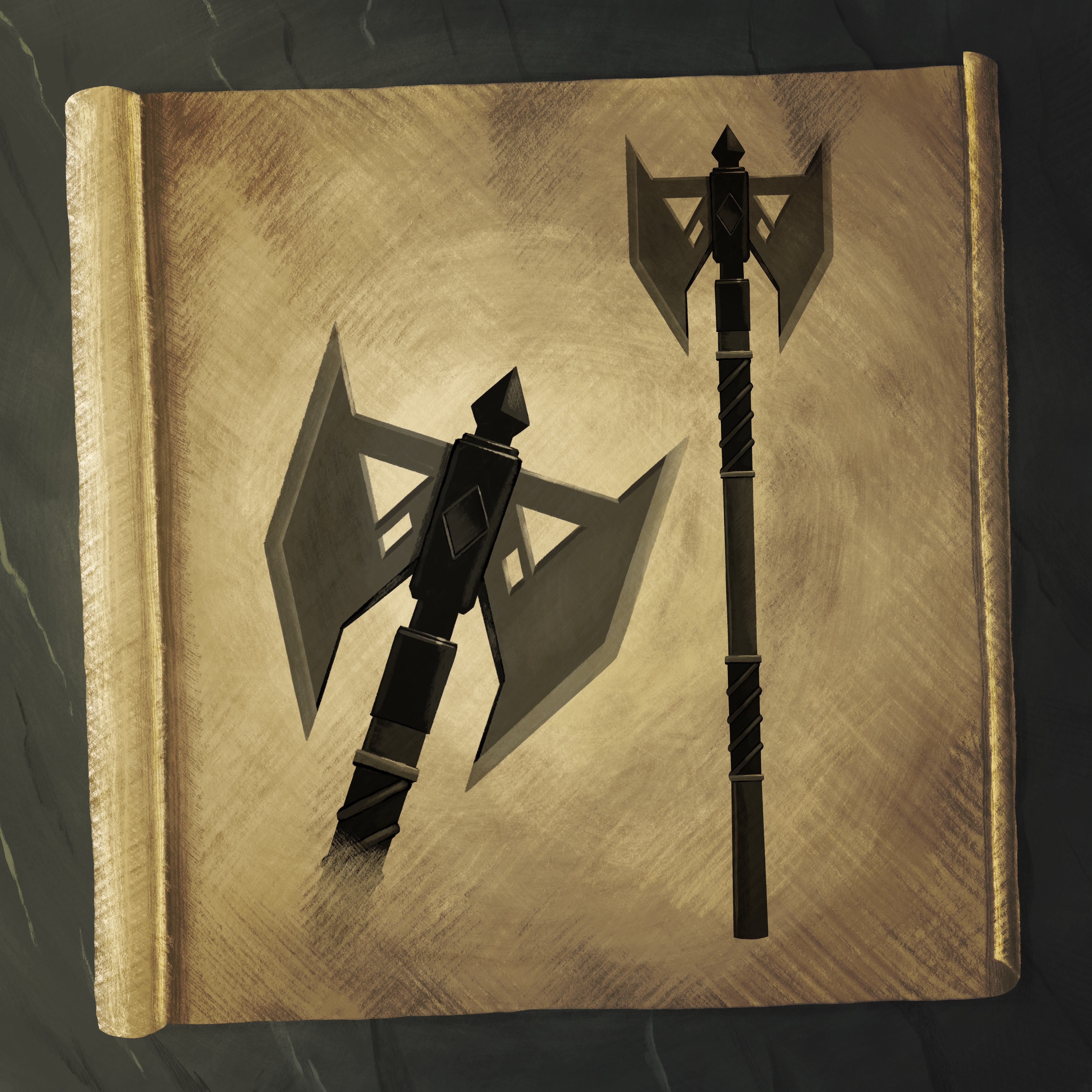 Battleaxe Schematic - #3648