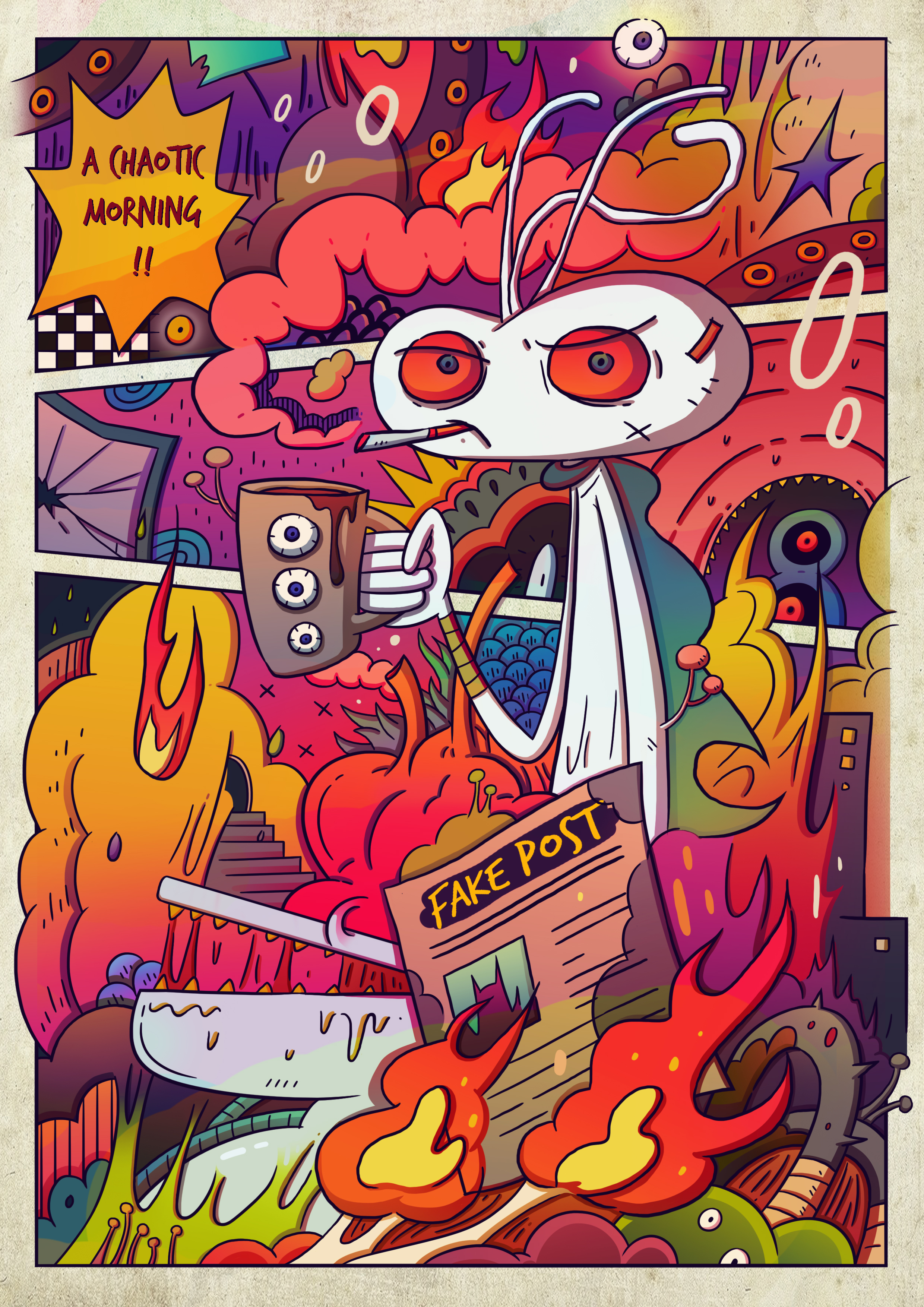 A Chaotic Morning #7/15