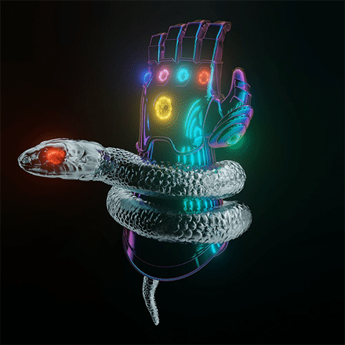 #28 | Cyberpunk Infinity Gauntlet | 93 Carats | ABB