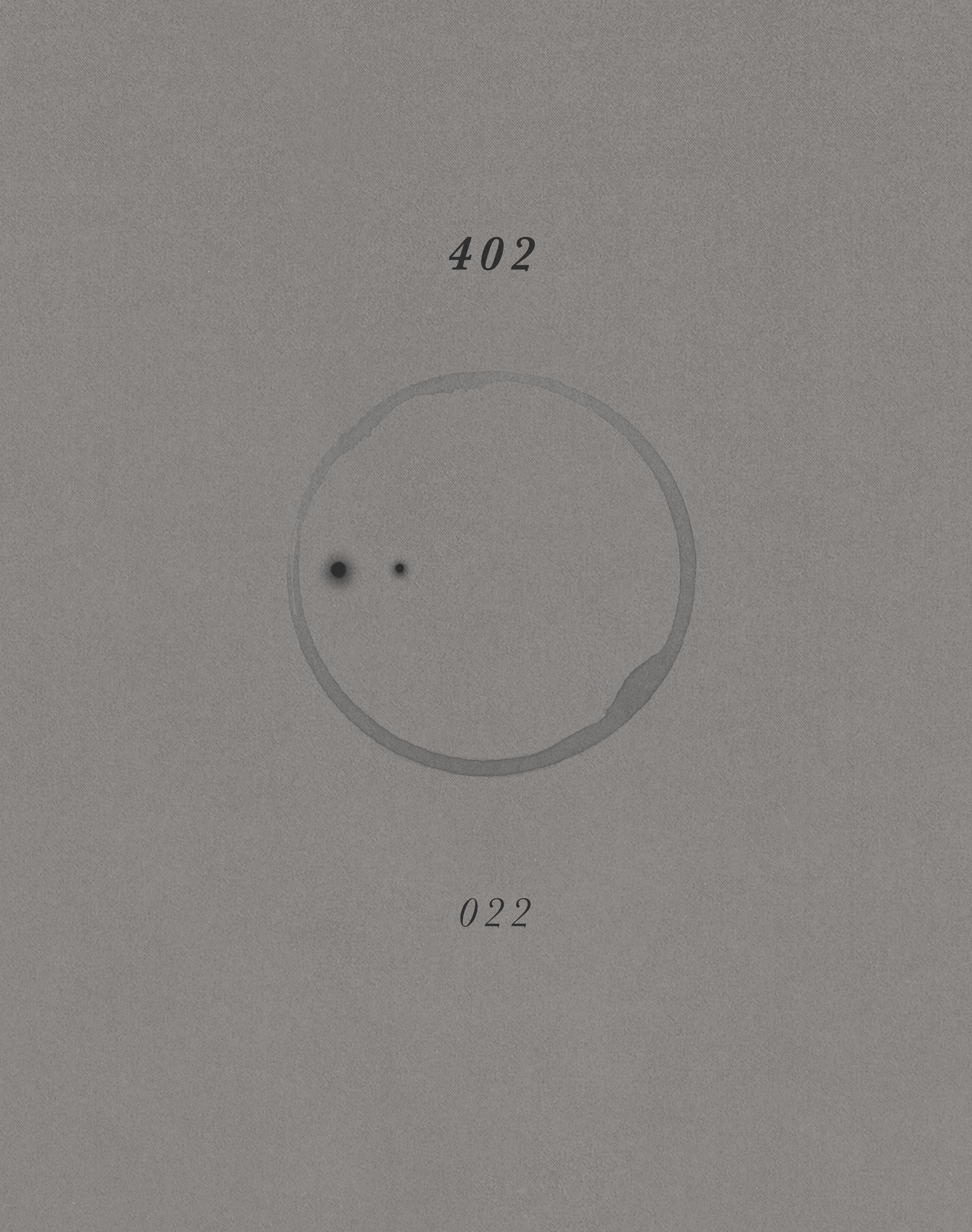 402/022: Memory of the Deep Breath, Going