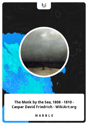 The Monk by the Sea, 1808 - 1810 - Caspar David Friedrich - WikiArt.org