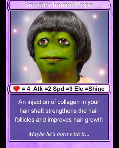 HAIRPEPE | Series 1 Card 18