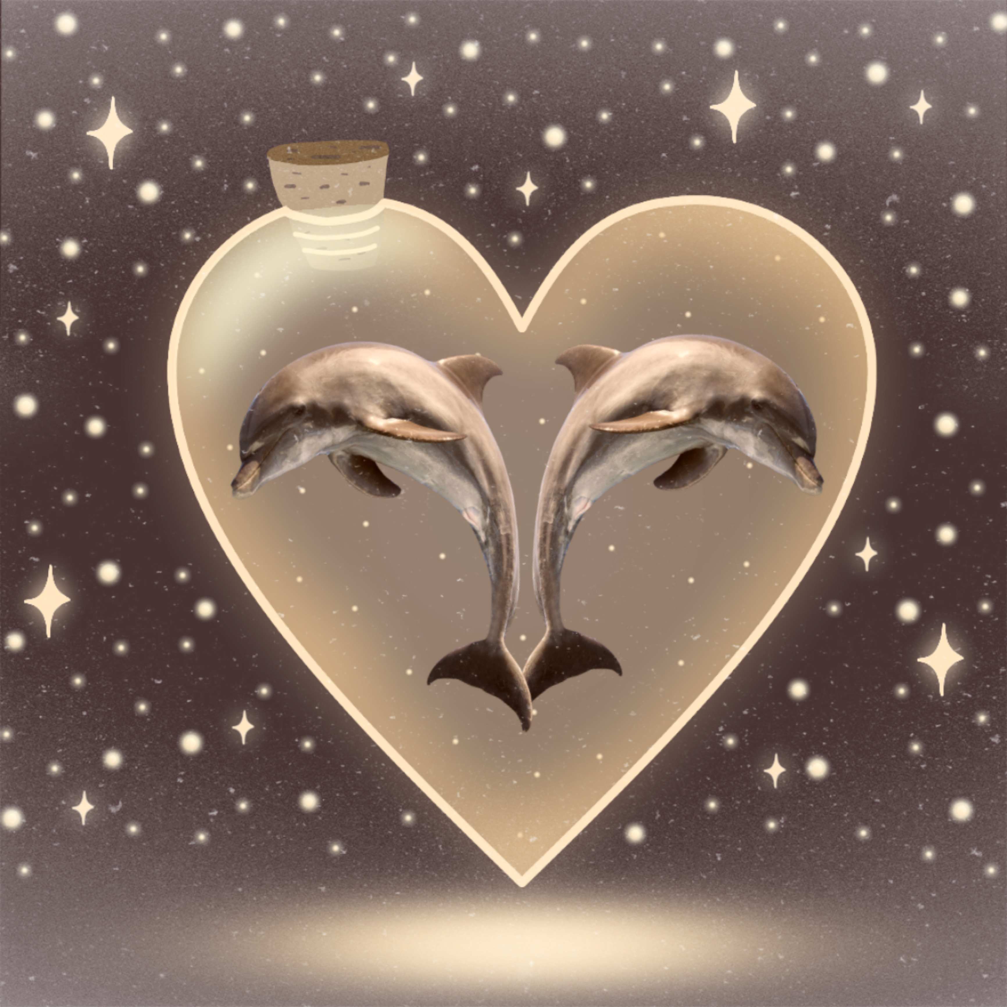 Heart Shaped Box Dolphins
