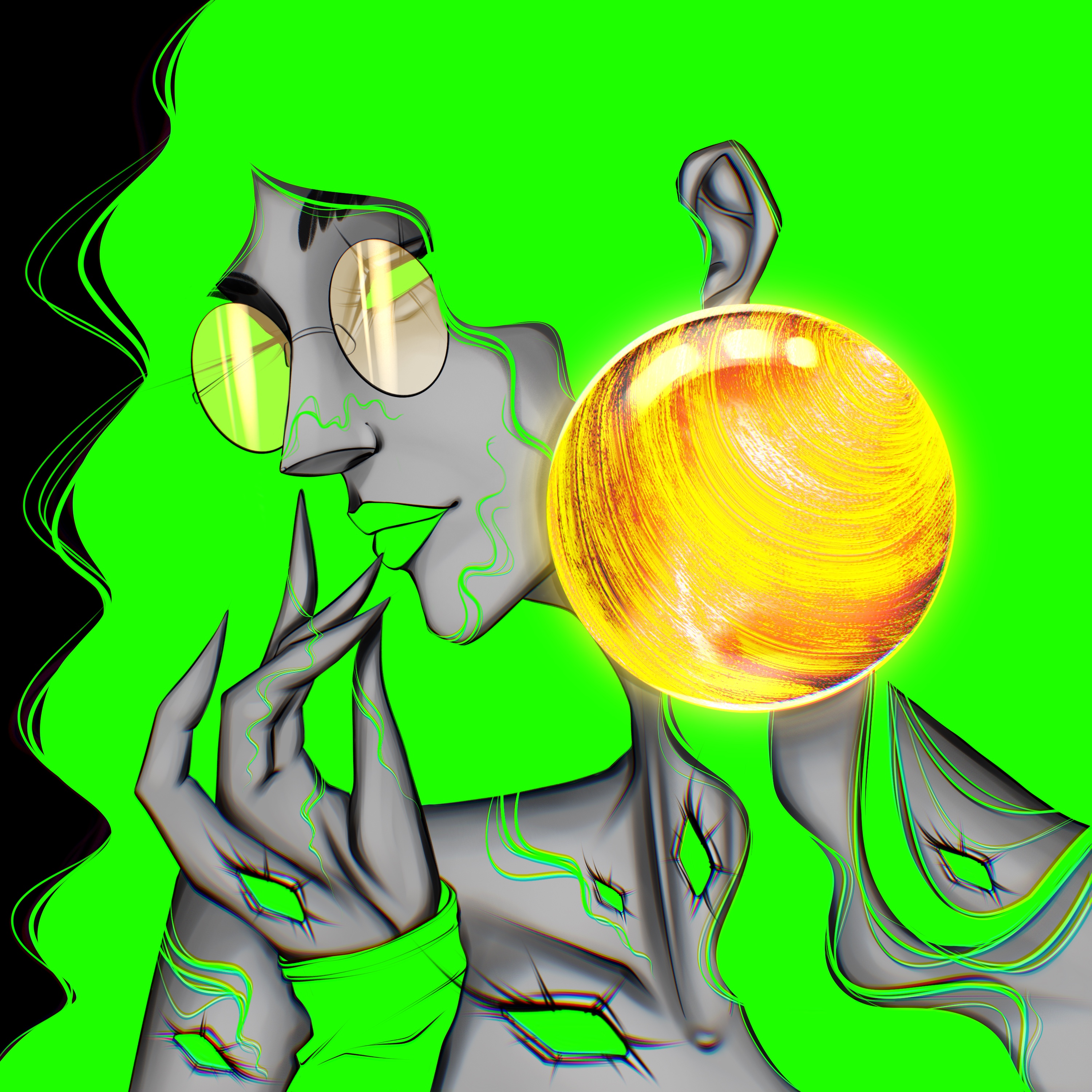GREEN