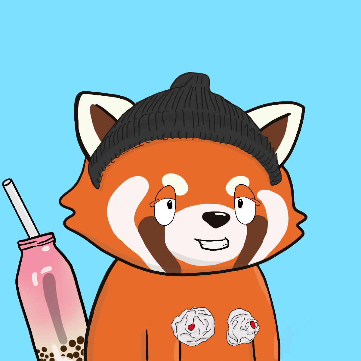 Okay Red Panda #7306