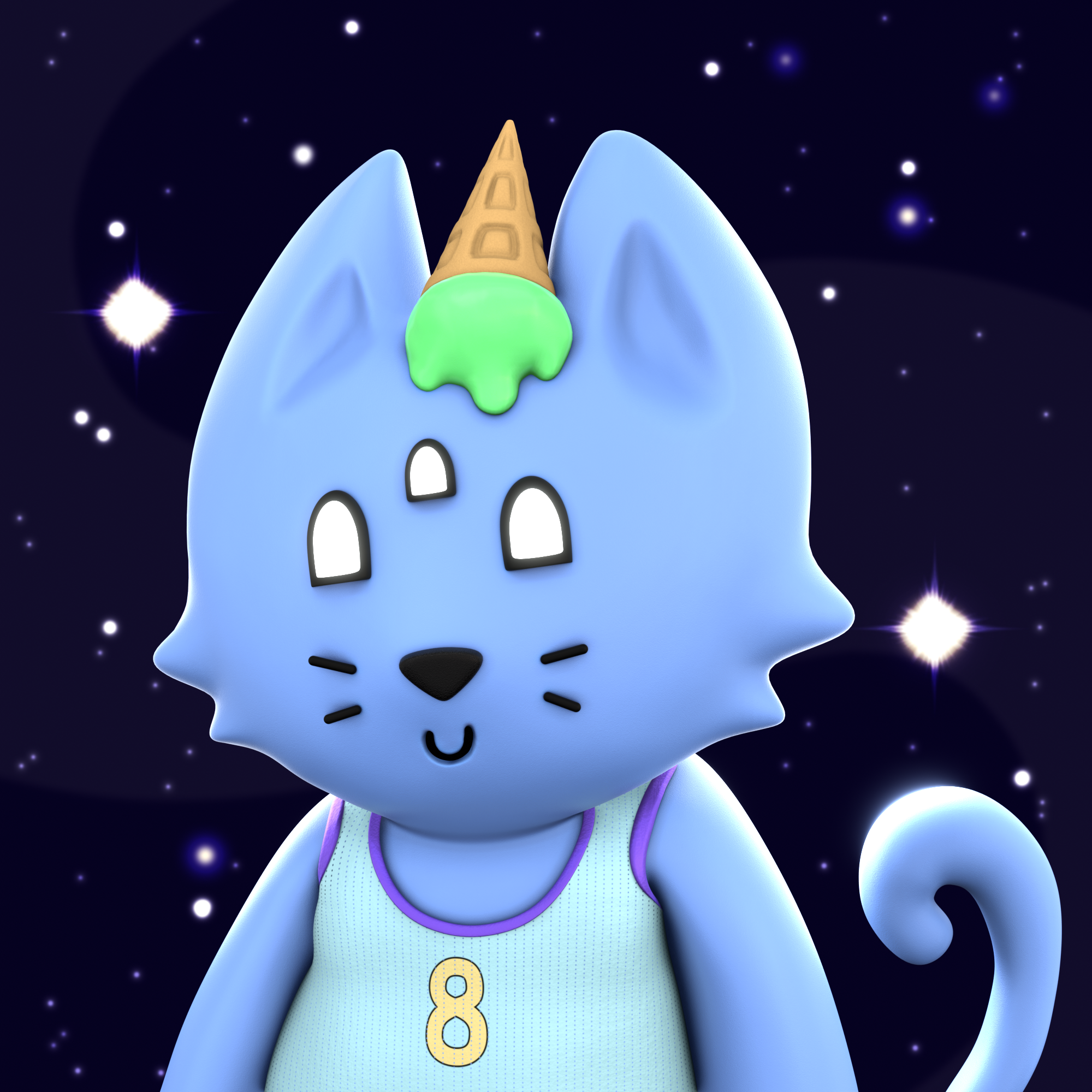 Cosmic Cat #3945