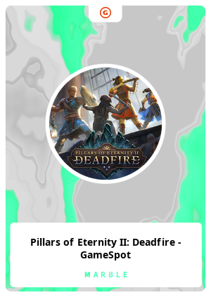 Pillars of Eternity II: Deadfire - GameSpot