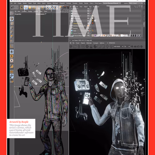 TIME The Future of Business (Beeple Edition)