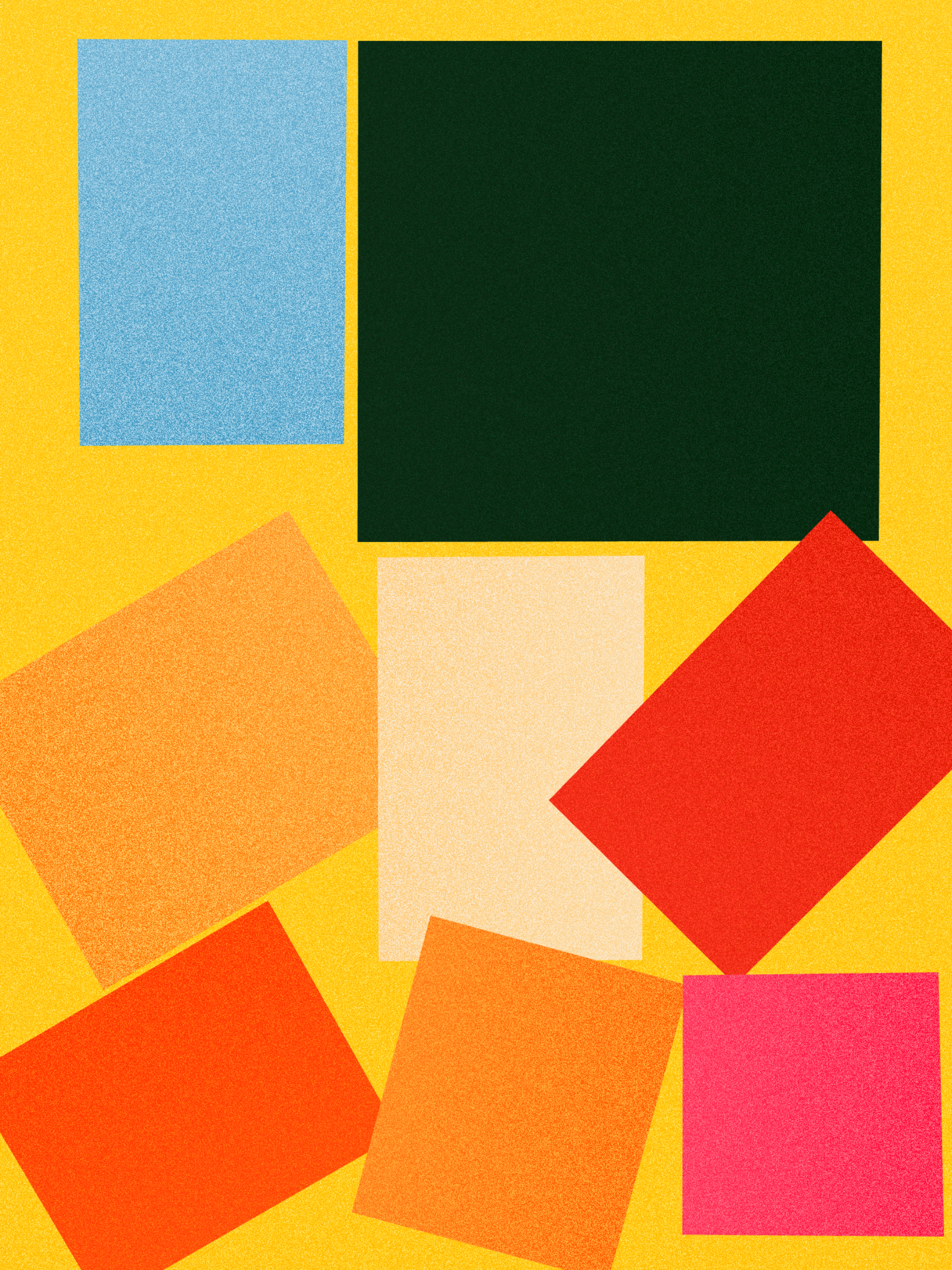 a temporary arrangement of material #67