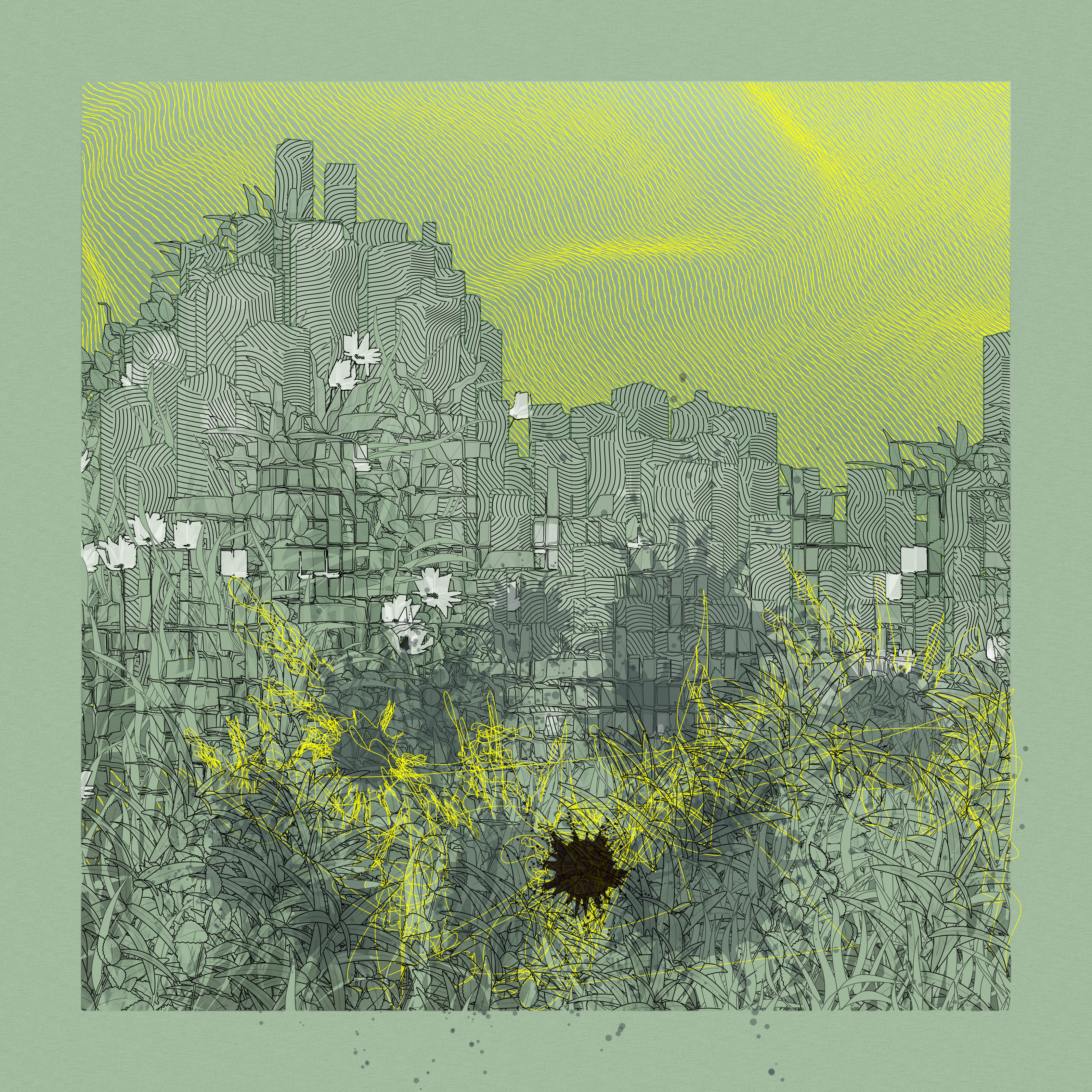 Landscape with Carbon Capture #7697