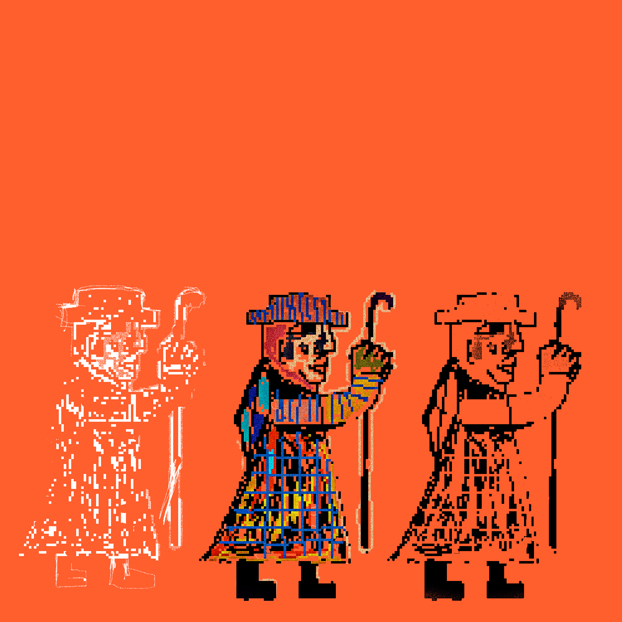 PICASSO AND HIS MAGIC STICK