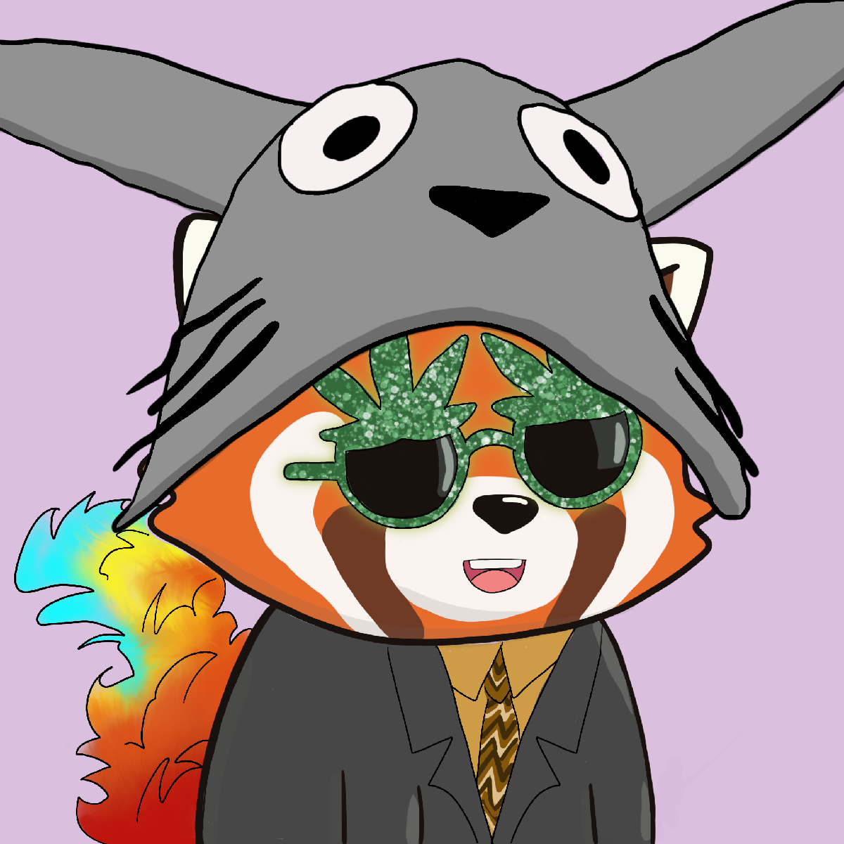 Okay Red Panda #7424
