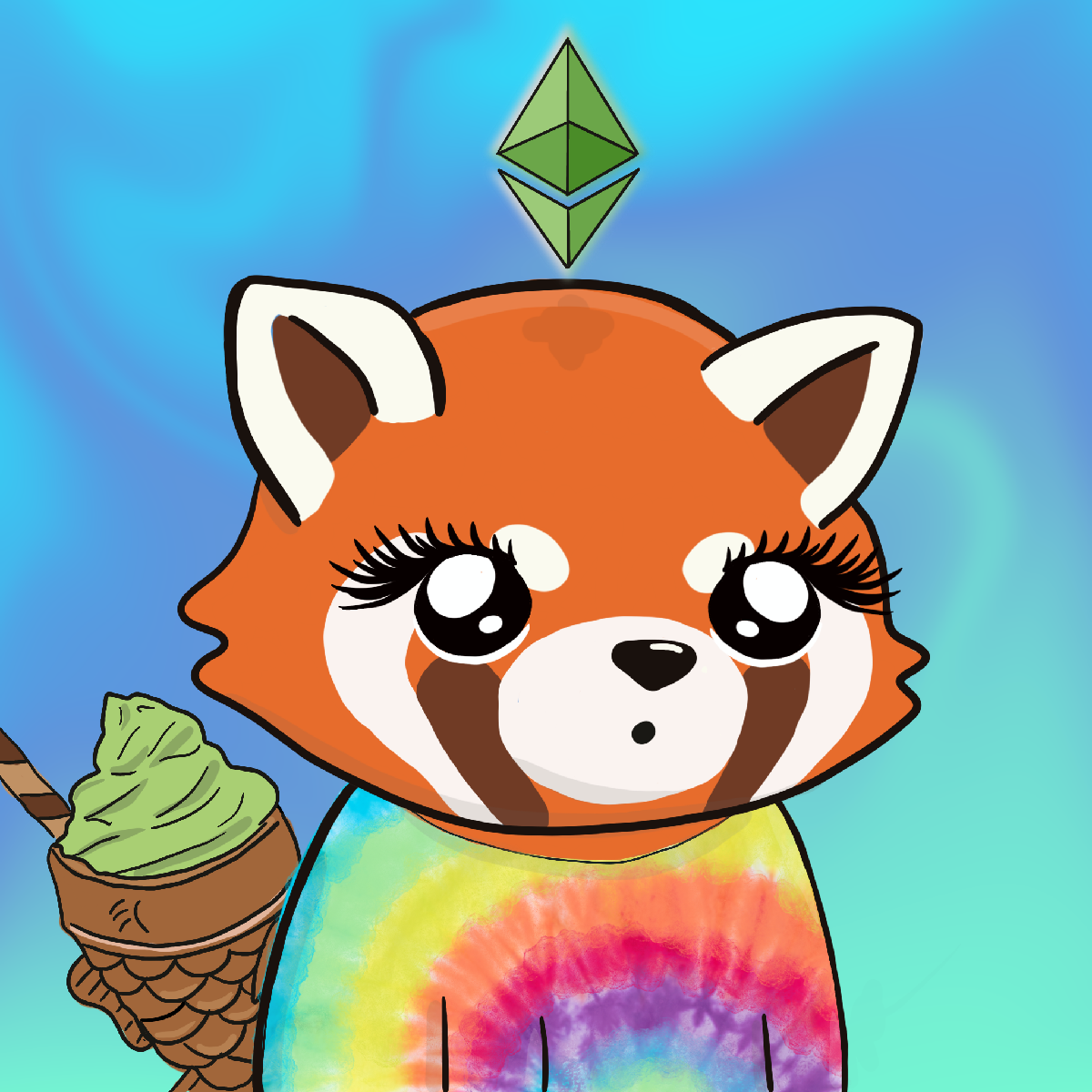 Okay Red Panda #6720