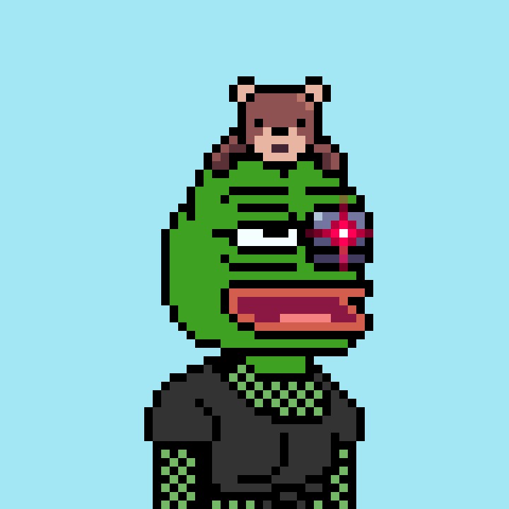 Foul Pepe Frog #2545