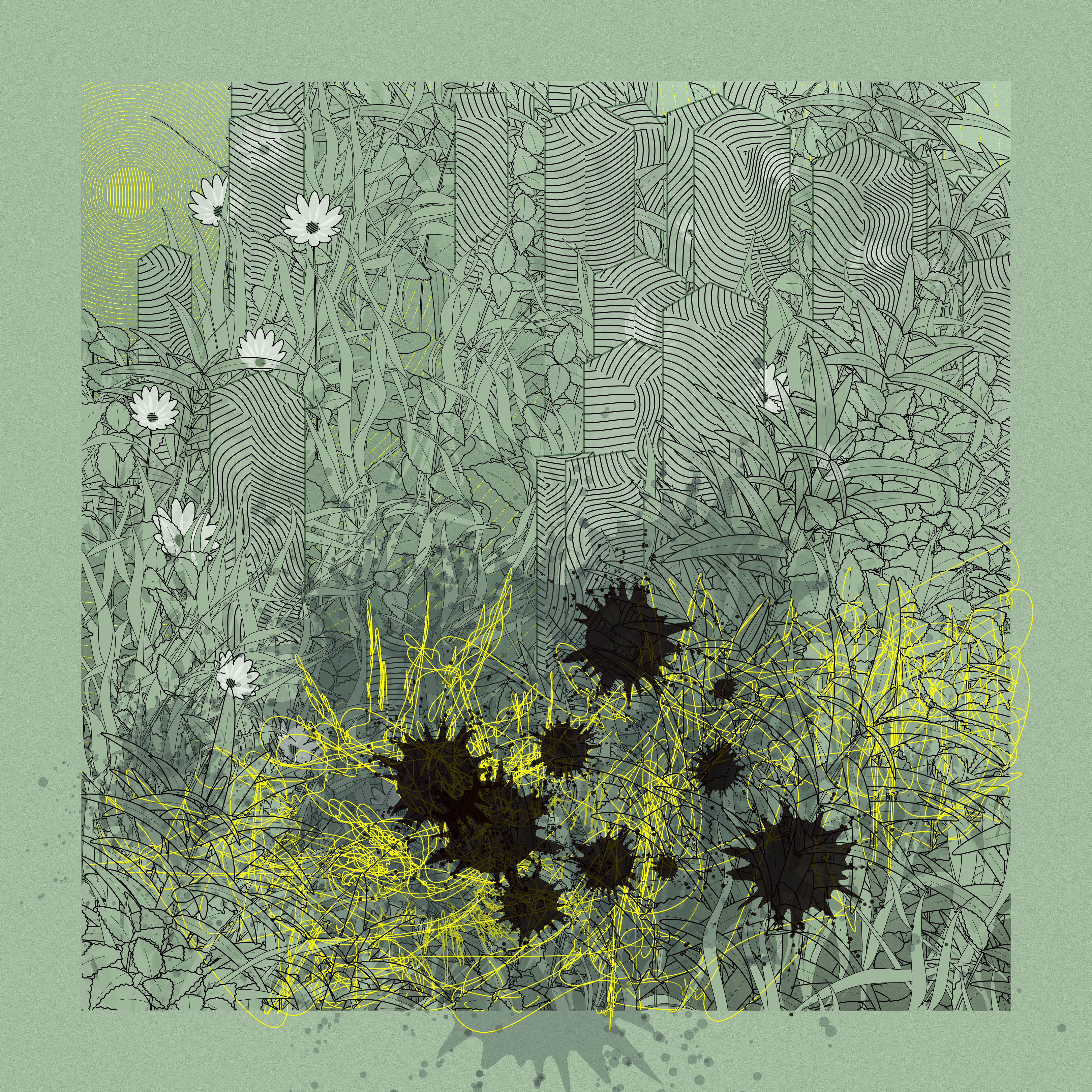 Landscape with Carbon Capture #3163