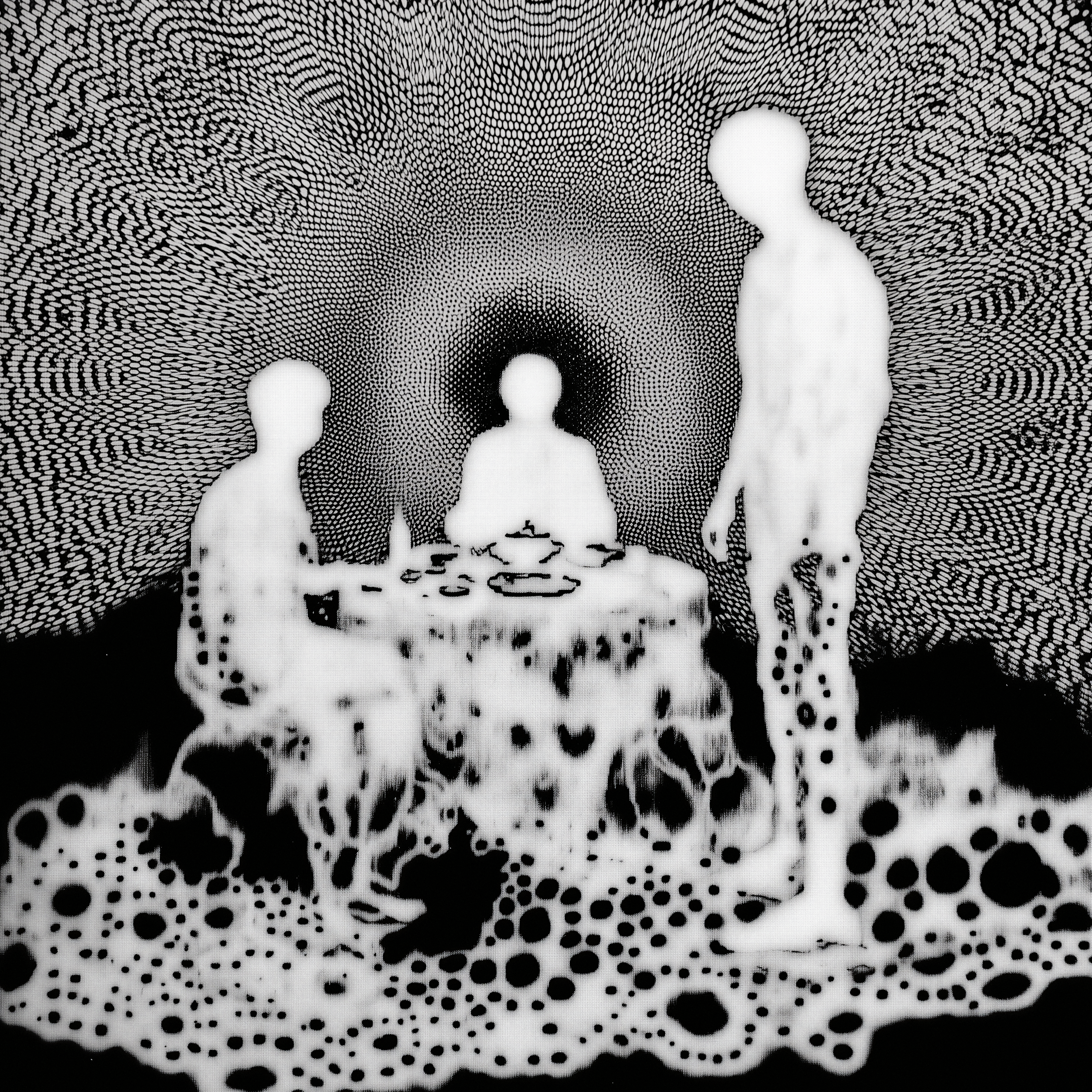 Surrounded By Dark Human Figures
