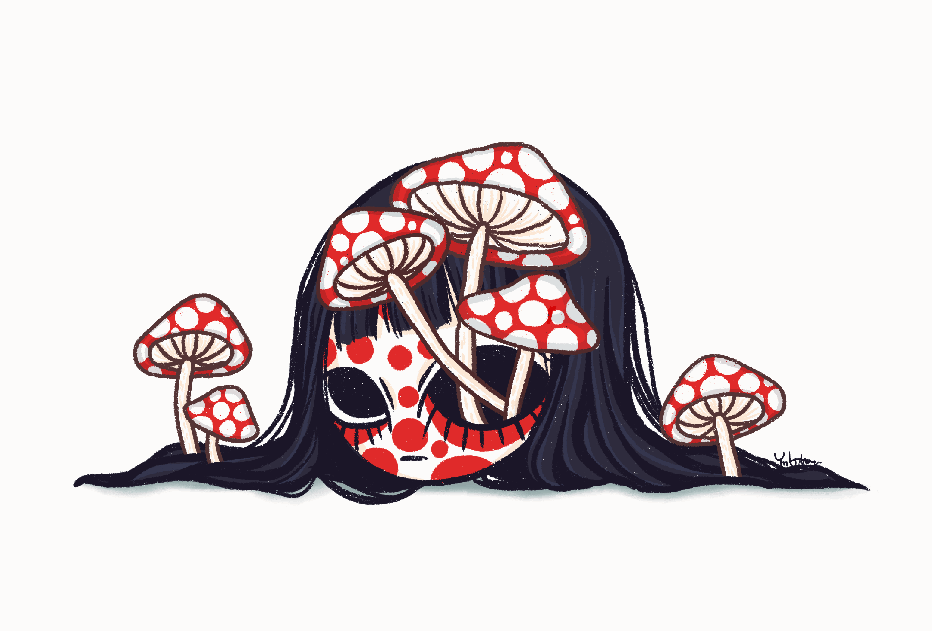 Growing mushrooms