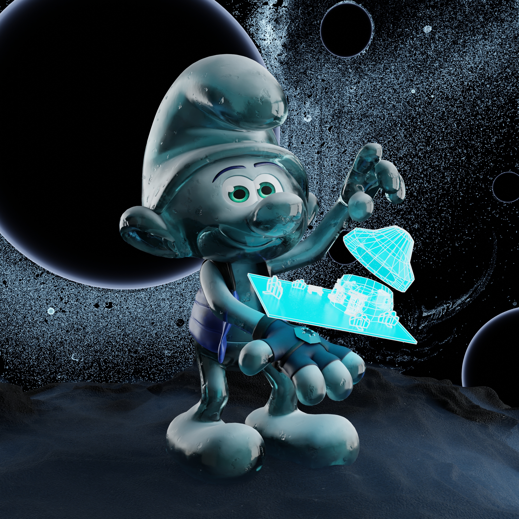 Legendary Smurf # 8327