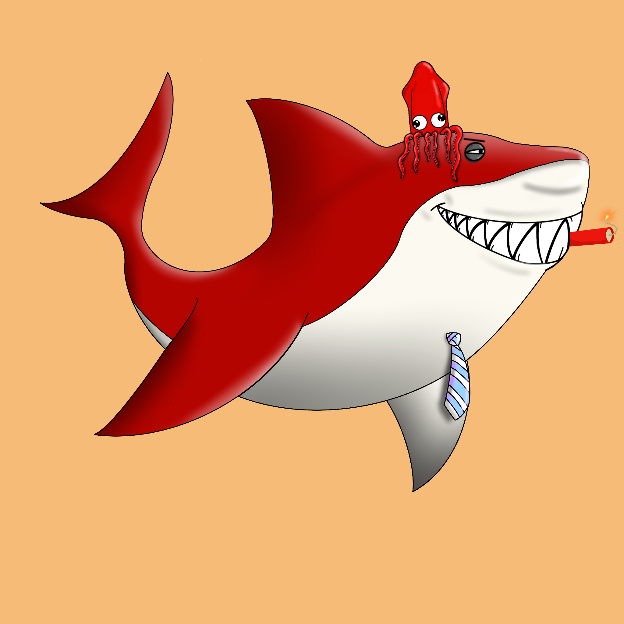 Wavy Shark #1850