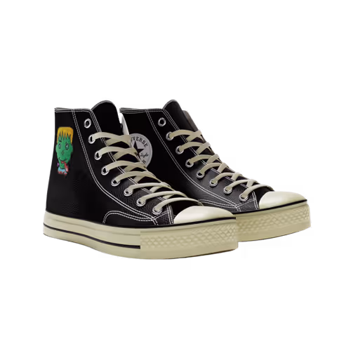Chuck 70 HI "Scary Garys" - Black