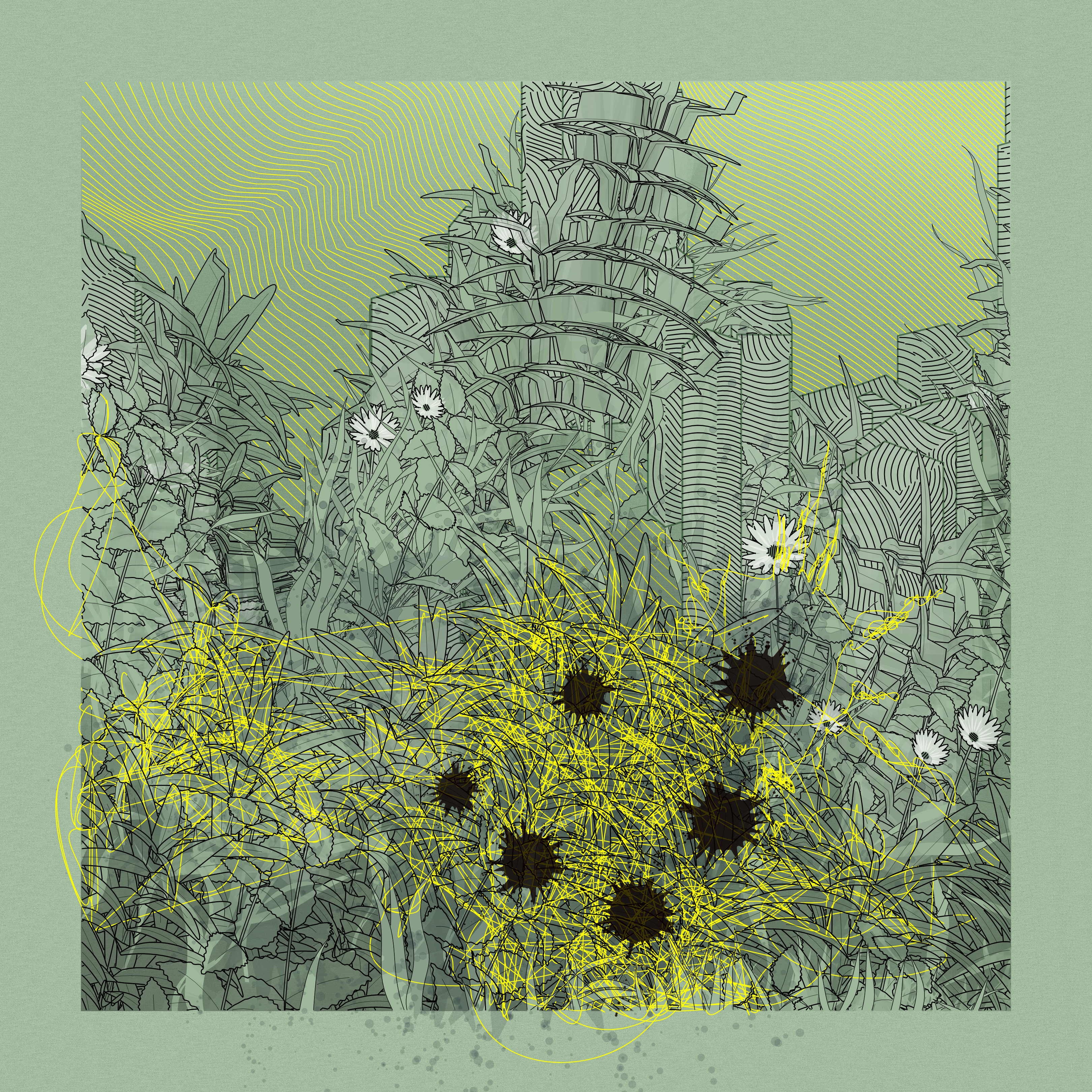 Landscape with Carbon Capture #6121