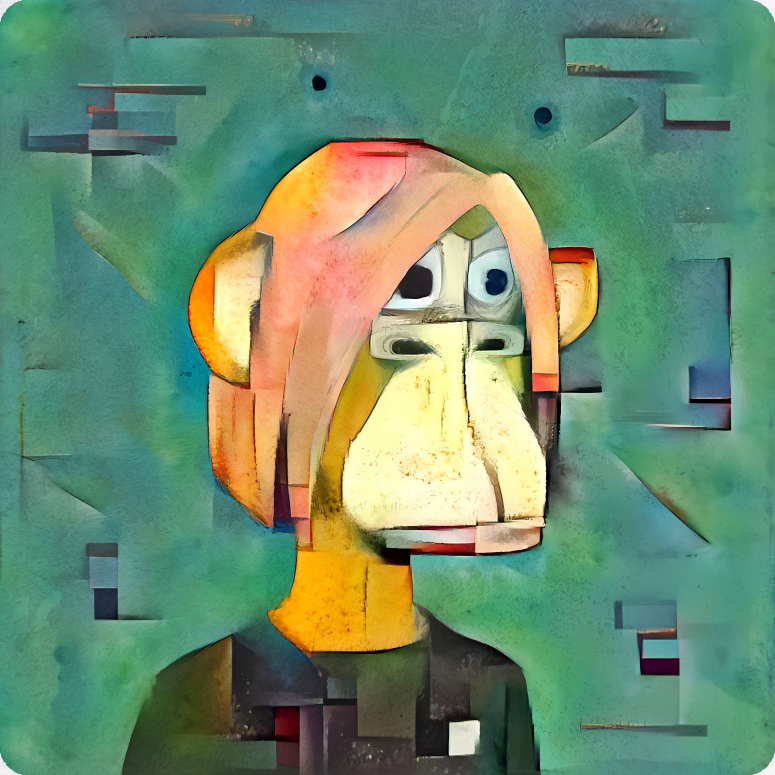 Bored Ape by Vassily Kandinsky #3