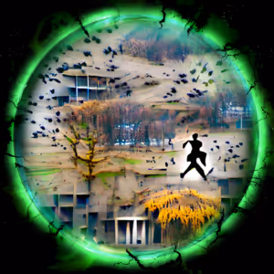 Ravens on the hunt