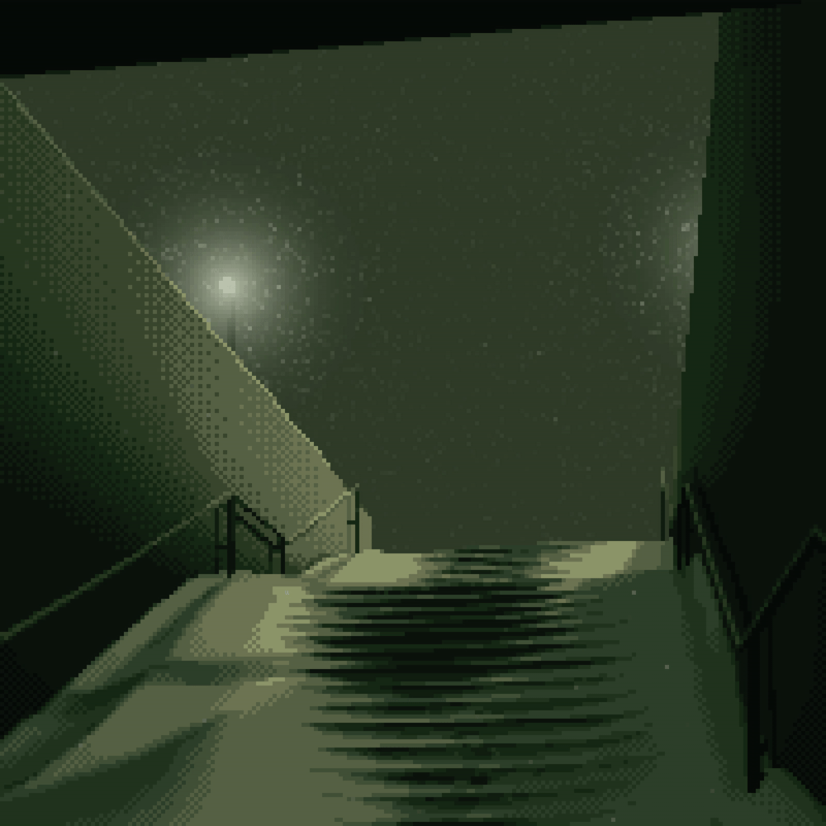Night stairs 2