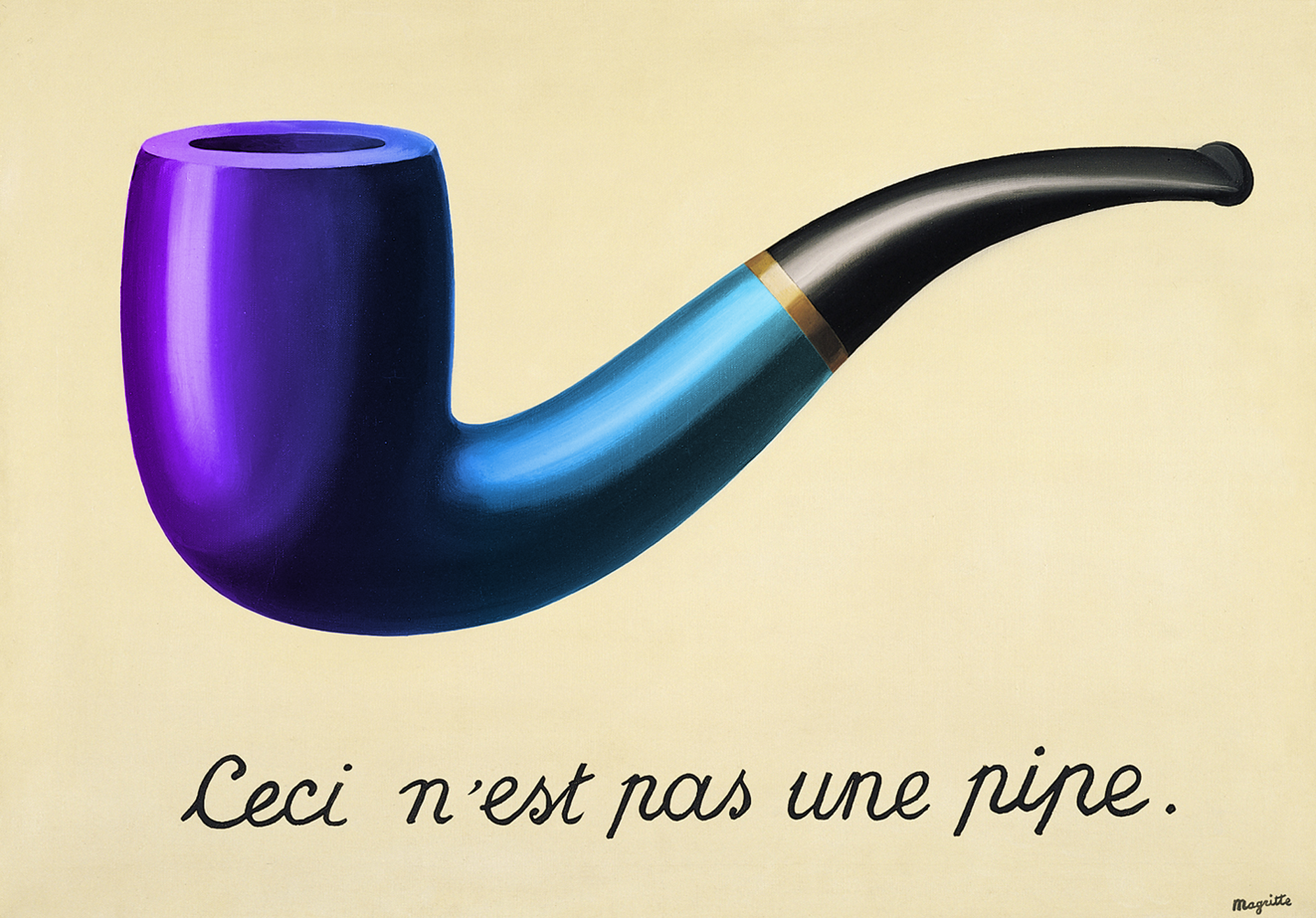 The Treachery of Images 608