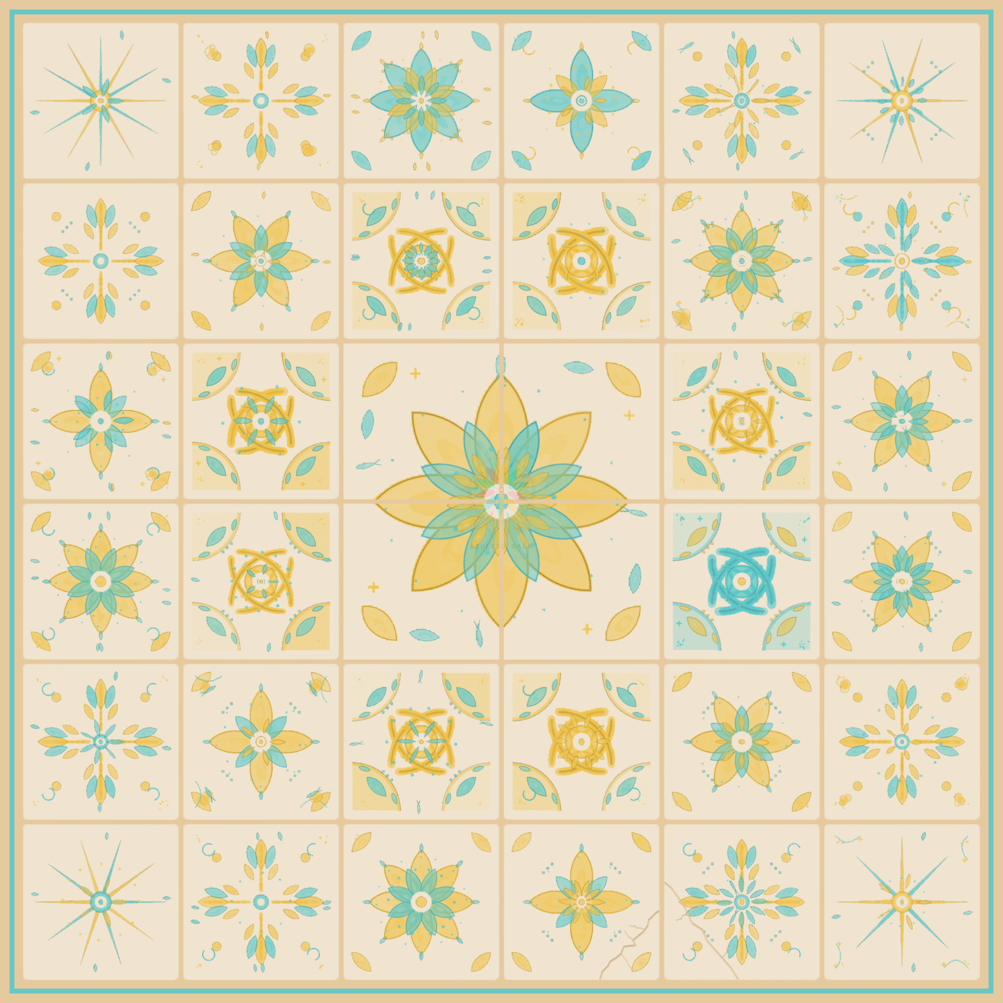 Azulejo Galo by Bryan Brinkman #220