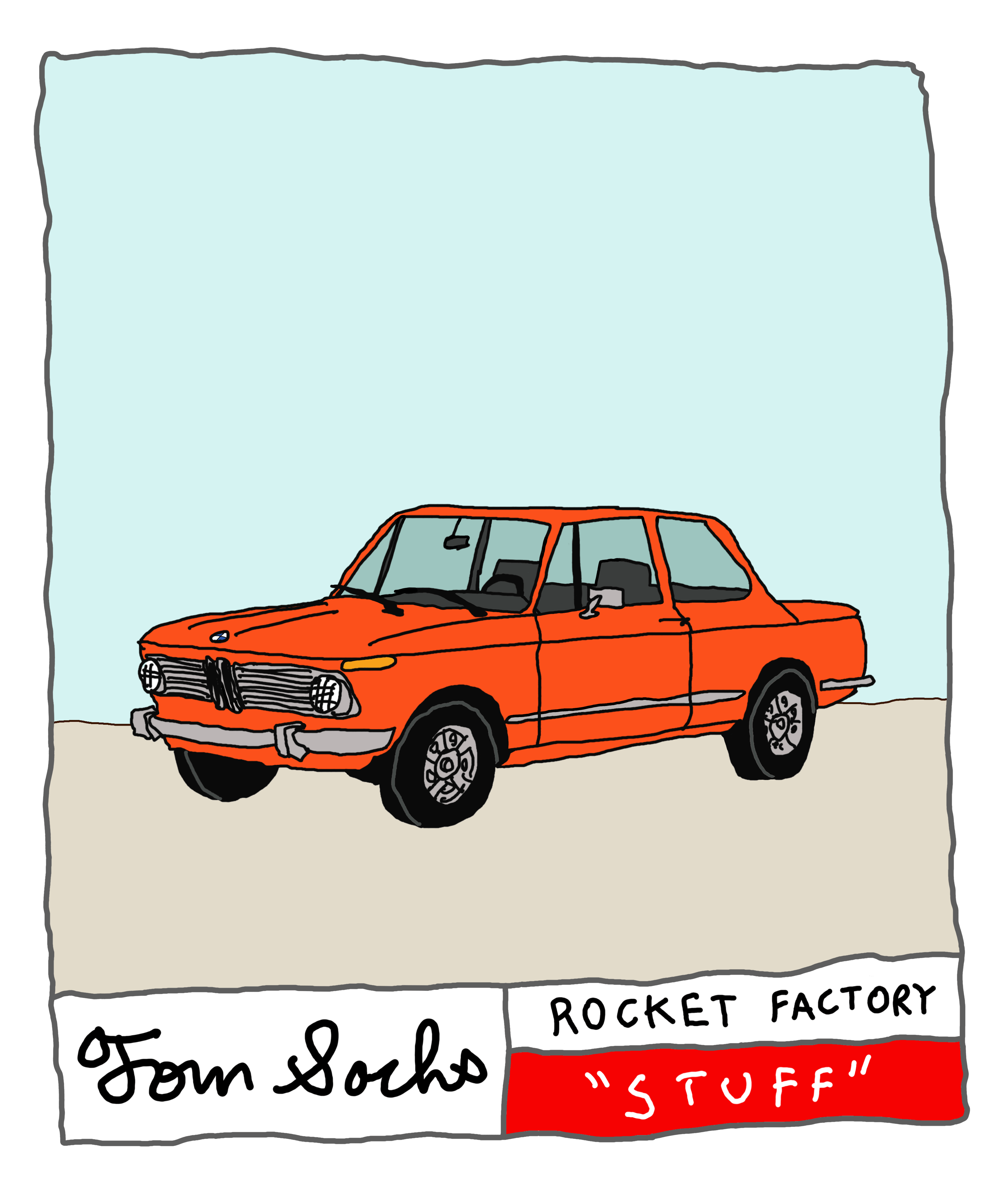 Orange BMW