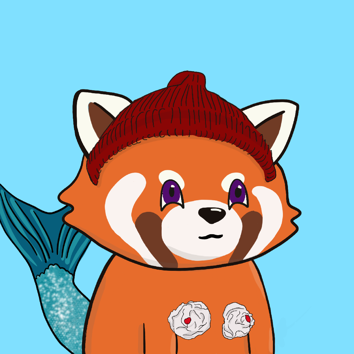 Okay Red Panda #6570