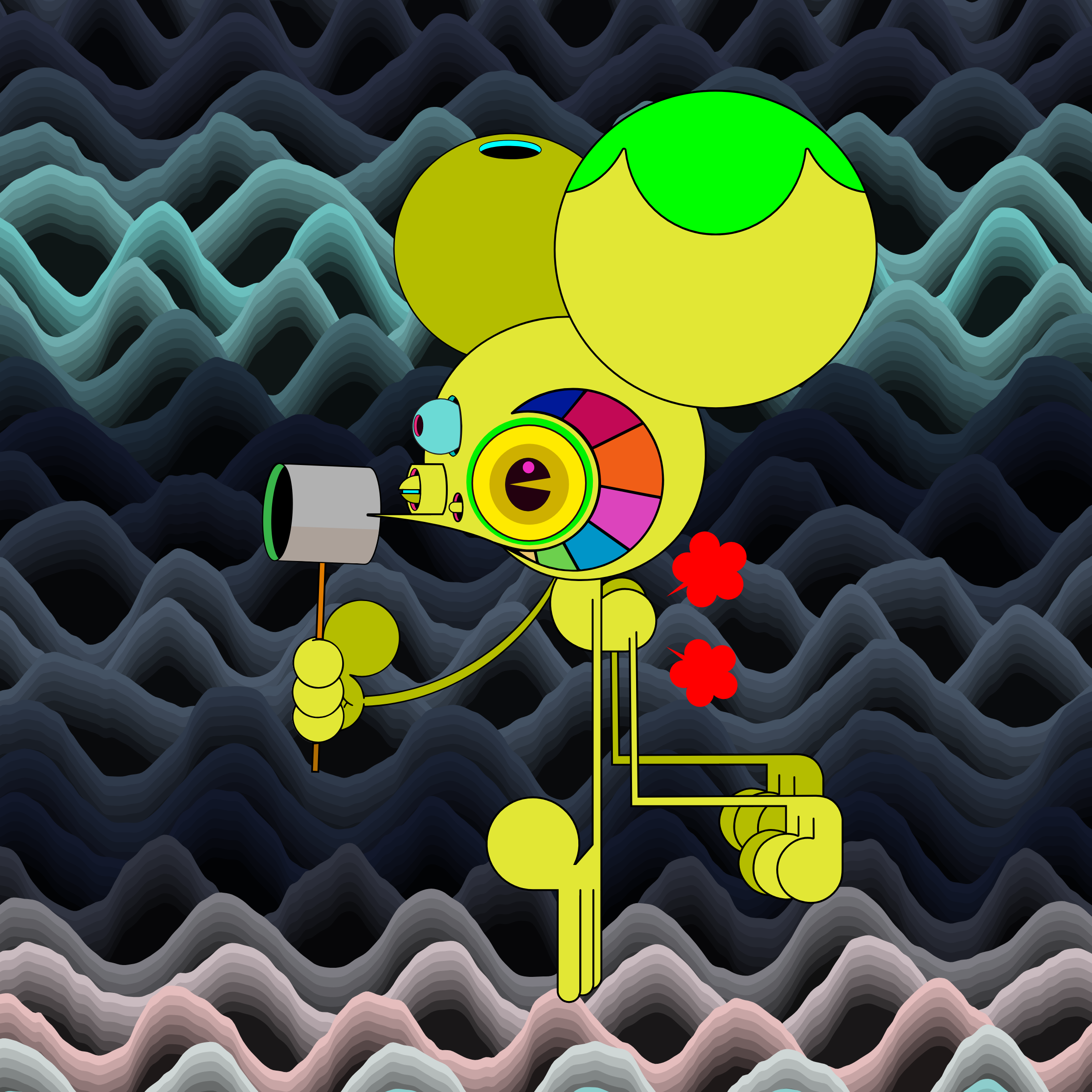 Neogen Space Monkeys #2898