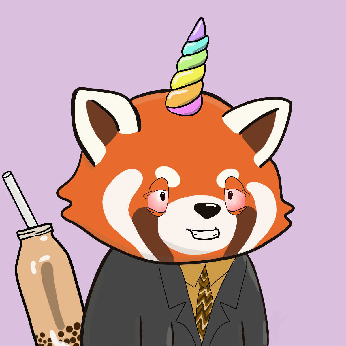 Okay Red Panda #7191